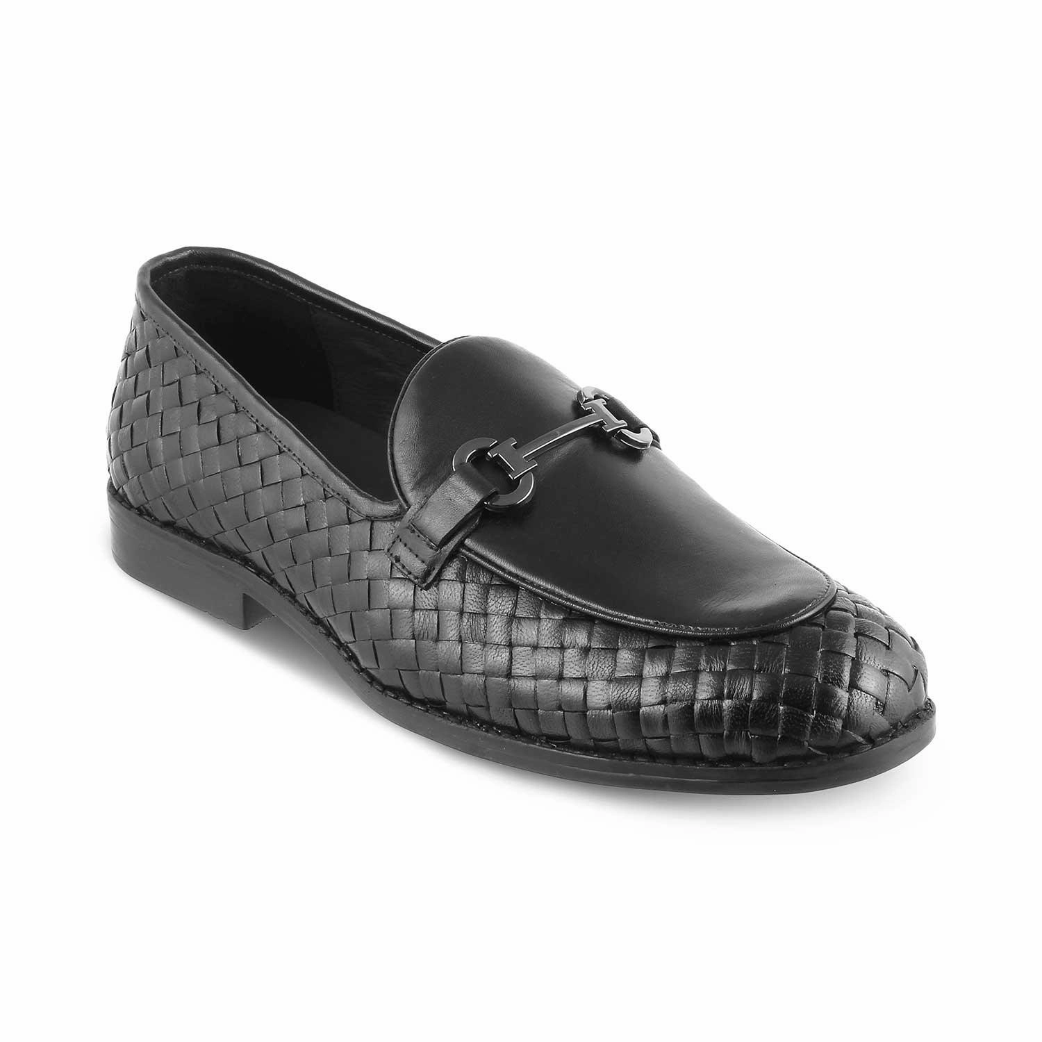 Celebrity Loafers The Comme Black Men's Leather Loafers Tresmode