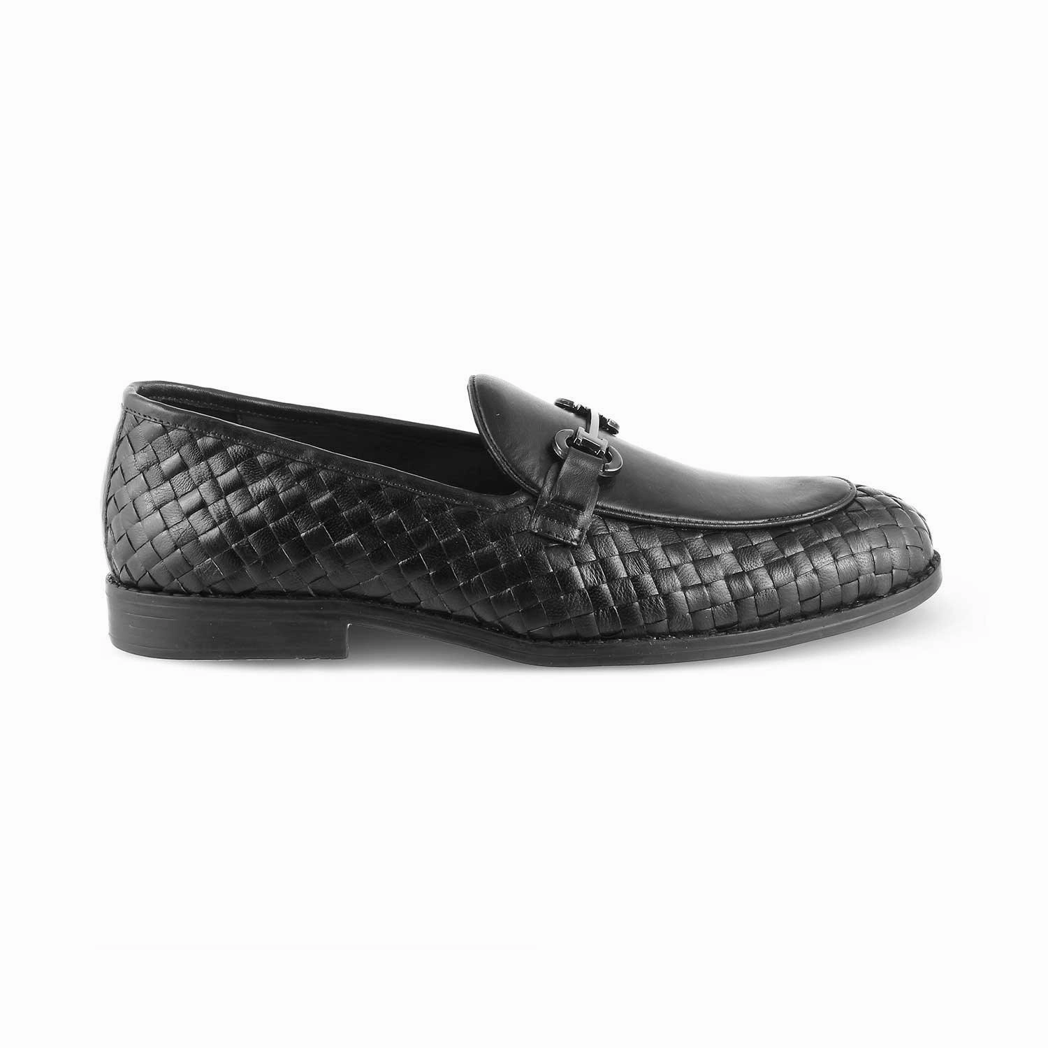 The Comme Black Men's Leather Loafers Tresmode Childrens Loafers