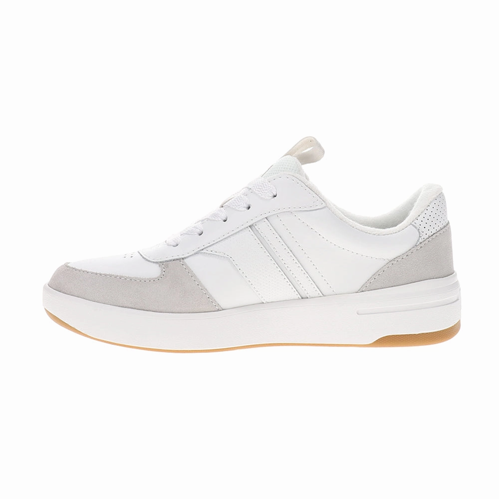 The Court II Leather/Suede Lace Up Sneakers Adidas Hard Court Tennis Shoes