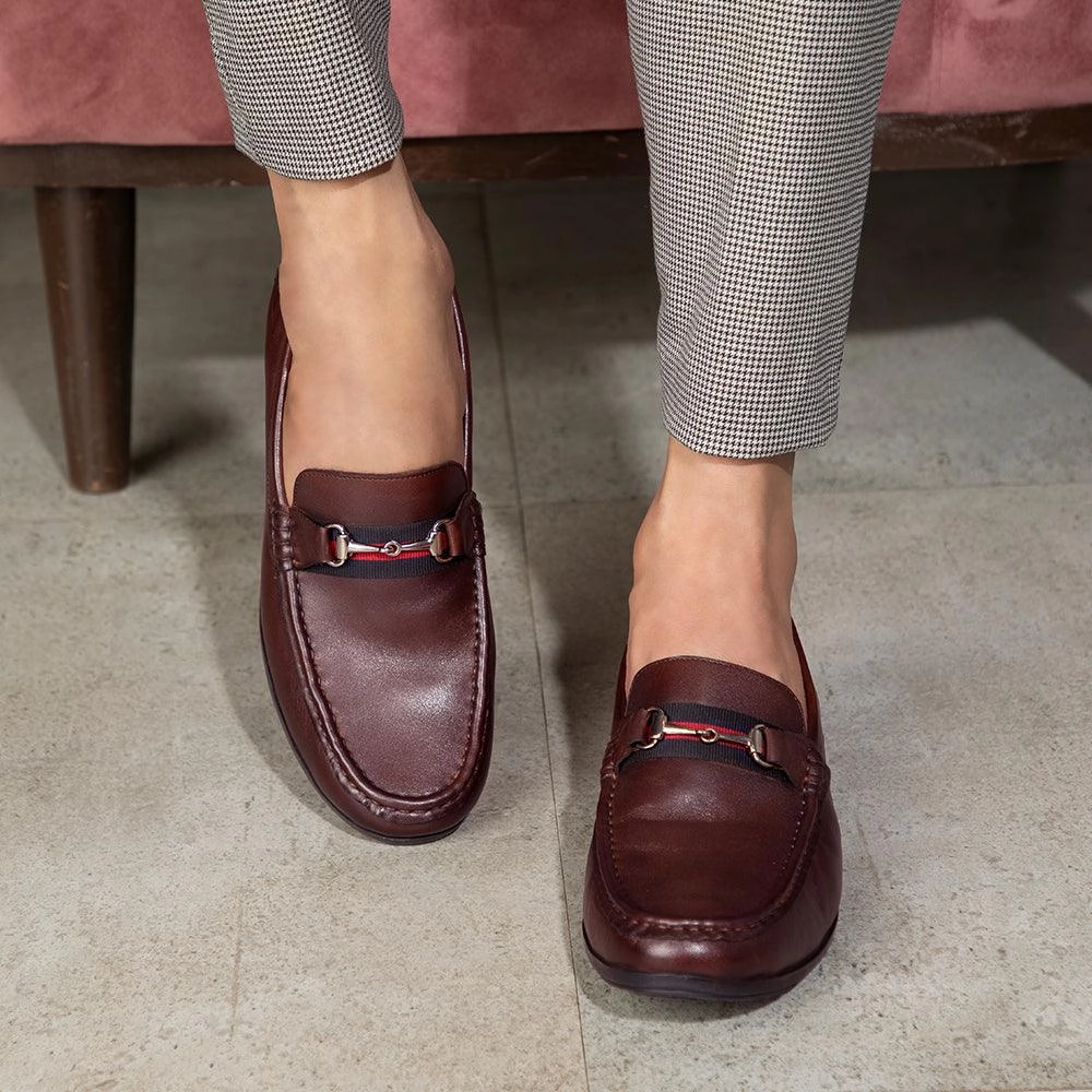 Vinnys Loafers The Crada Brown Men's Leather Driving Loafers Tresmode