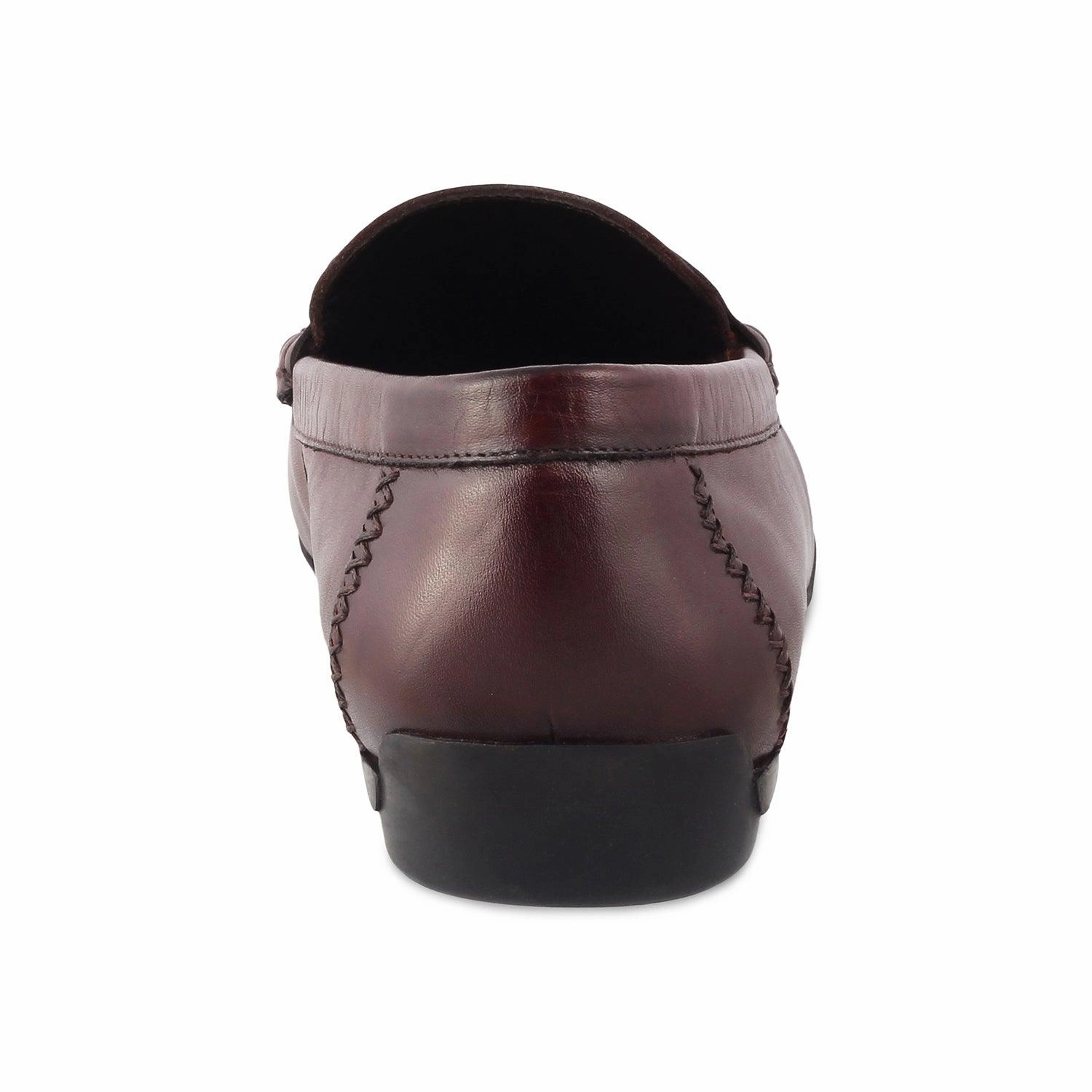 The Crada Brown Men's Leather Driving Loafers Tresmode Piana Loafers