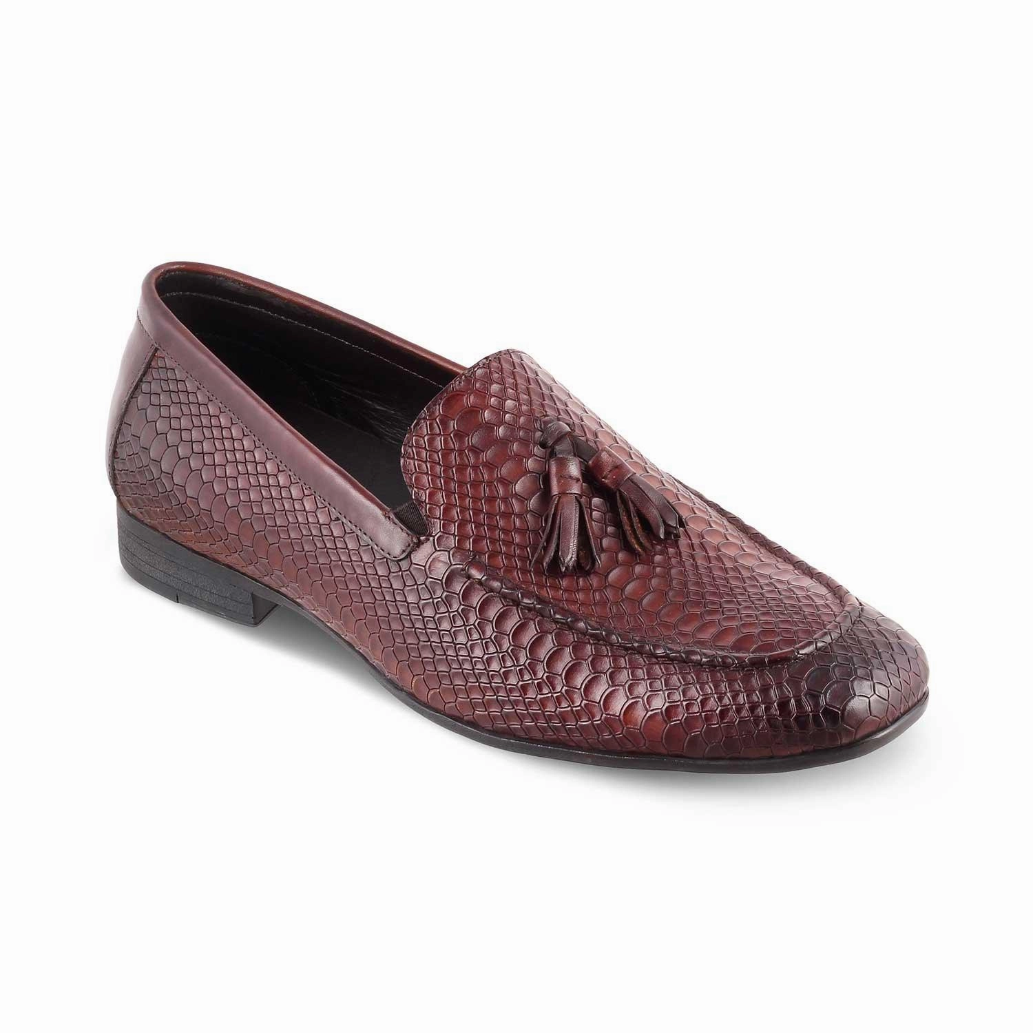 Iceberg Loafers The Cytas Brown Men's Leather Tassel Loafers Tresmode