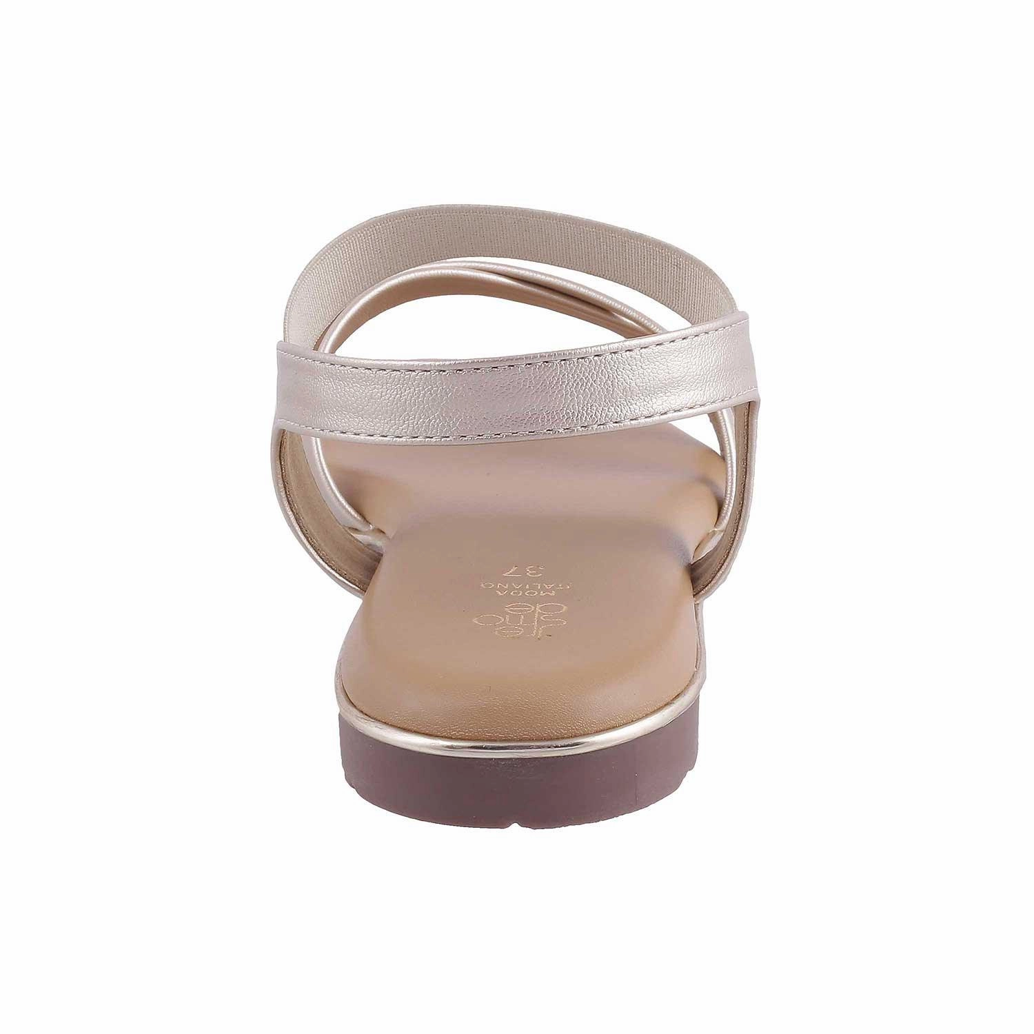 Shoe Land Flats The Flashine Gold Women's Dress Flats Tresmode