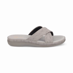 Wide Toe Box Flat Shoes The Klinz Grey Women's Casual Flats Tresmode