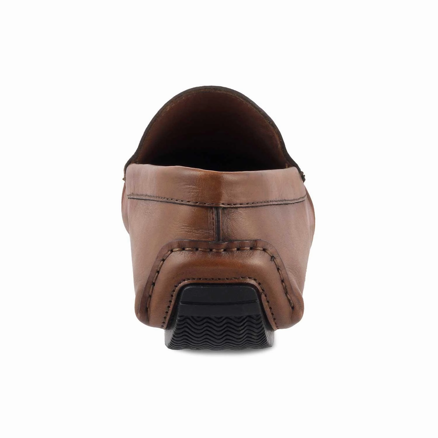 Moto Loafers The Kloaf Brown Men's Leather Driving Loafers Tresmode