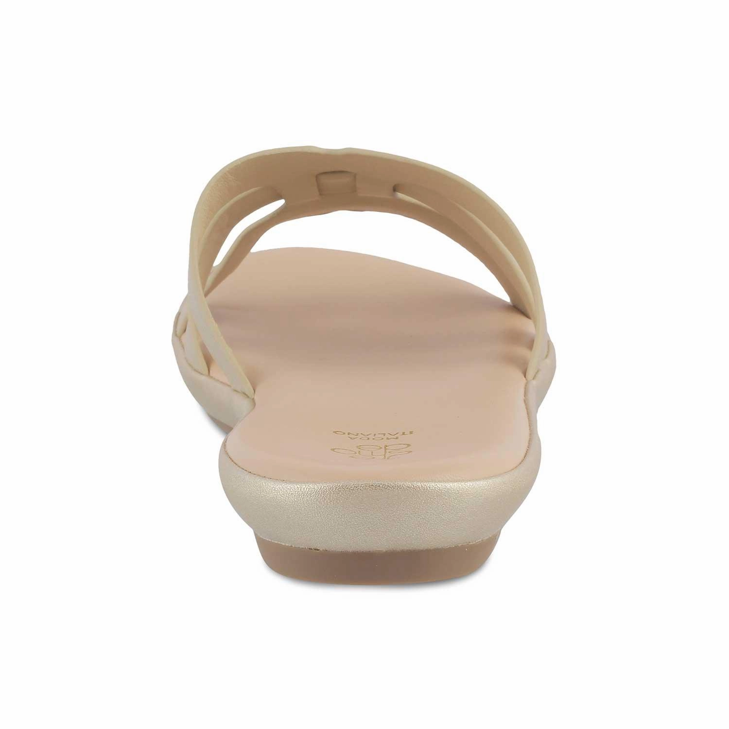 Cloth Flat Shoes The Lucy Gold Women's Dress Flats Tresmode