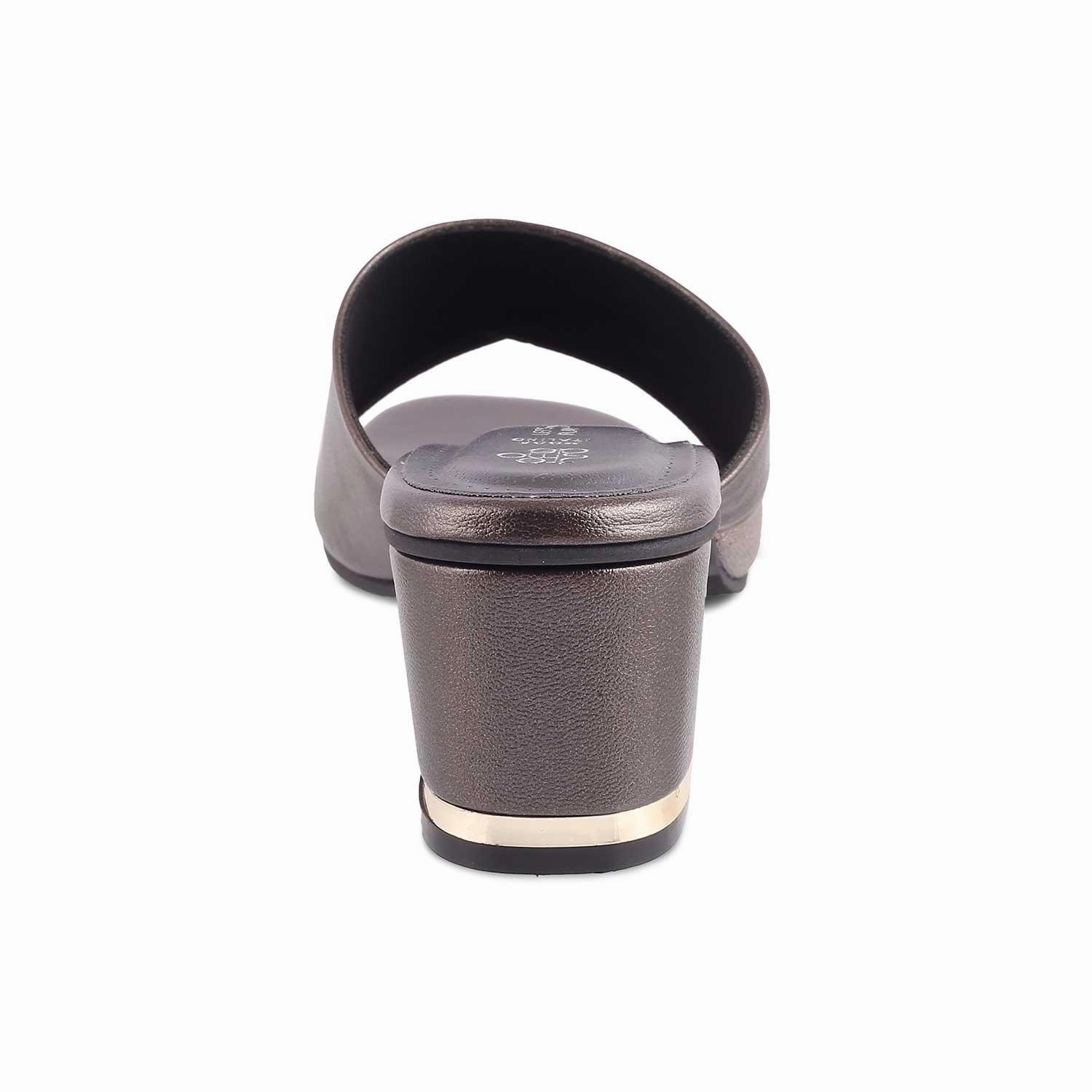 Birkenstock Sale Sandals The Macky Pewter Women's Dress Block Heel Sandals Tresmode