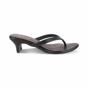 Sandals St Thomas The Puglia Black Women's Dress Heel Sandals Tresmode