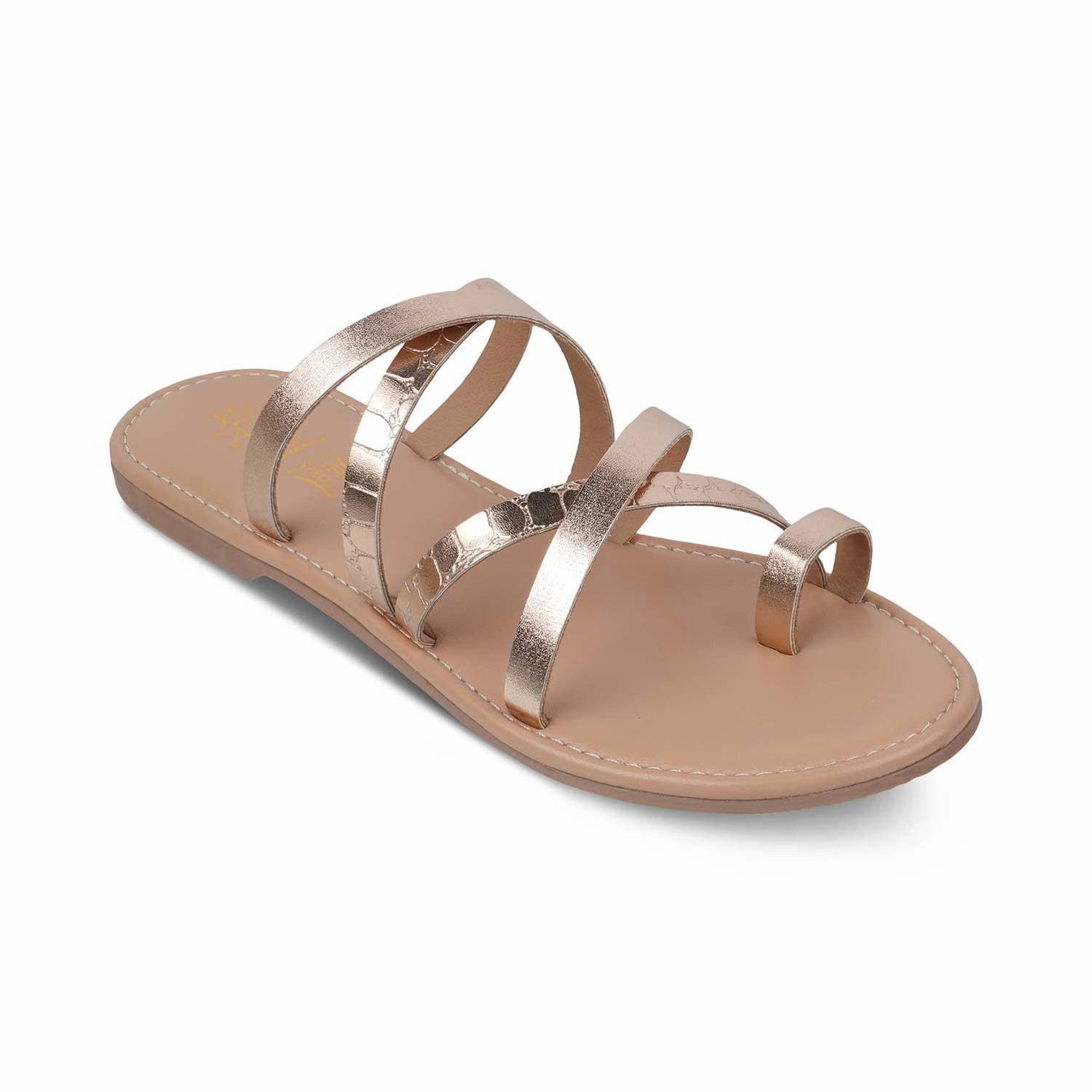 The Retrip Champagne Women's Dress Flats Tresmode Running Shoes Feet