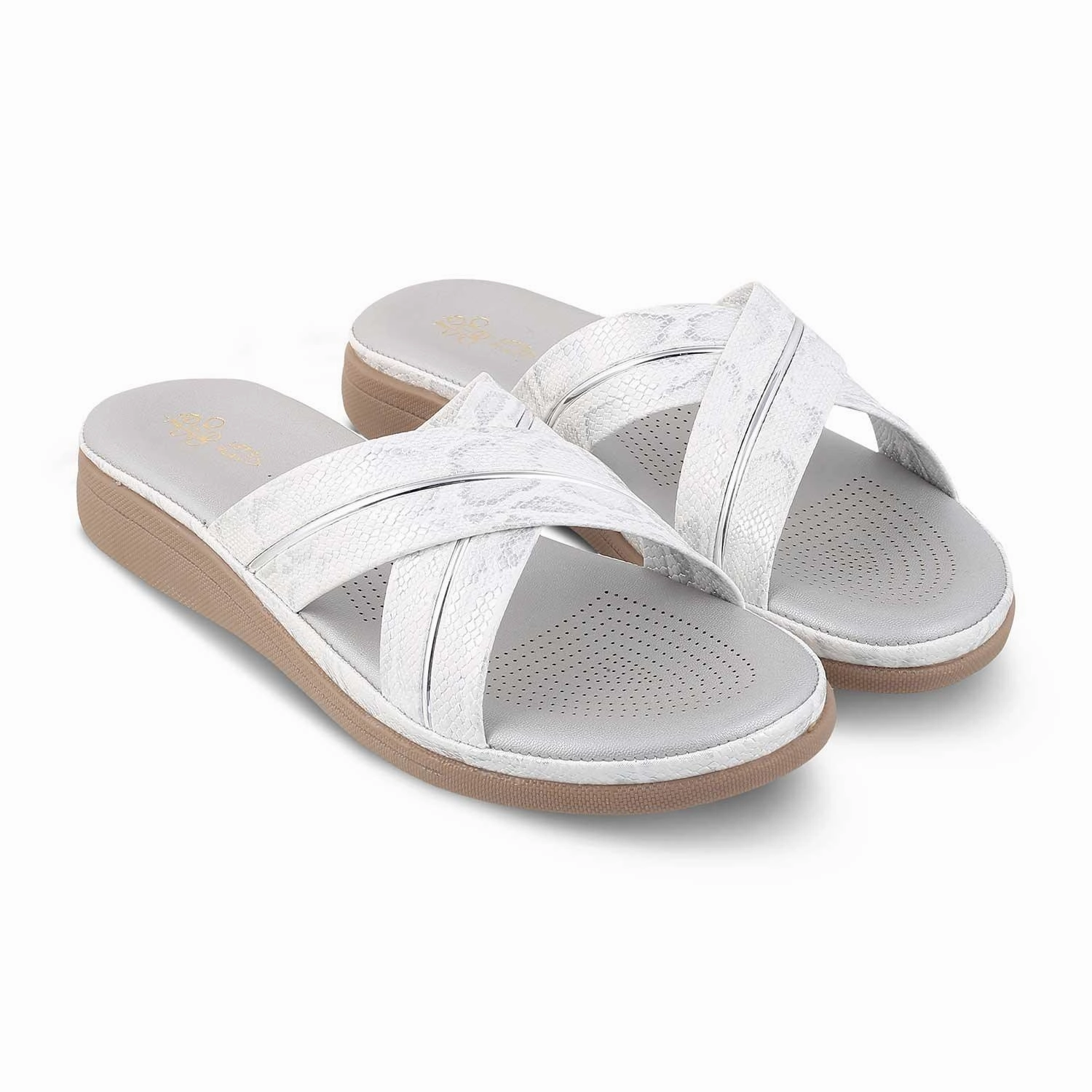 Best Dress Shoes For Flat Feet And Overpronation The Slide Silver Women's Casual Flats Tresmode