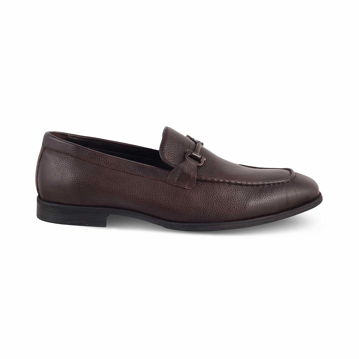 The Tumac Brown Men's Leather Loafers Tresmode Loafers And Pants