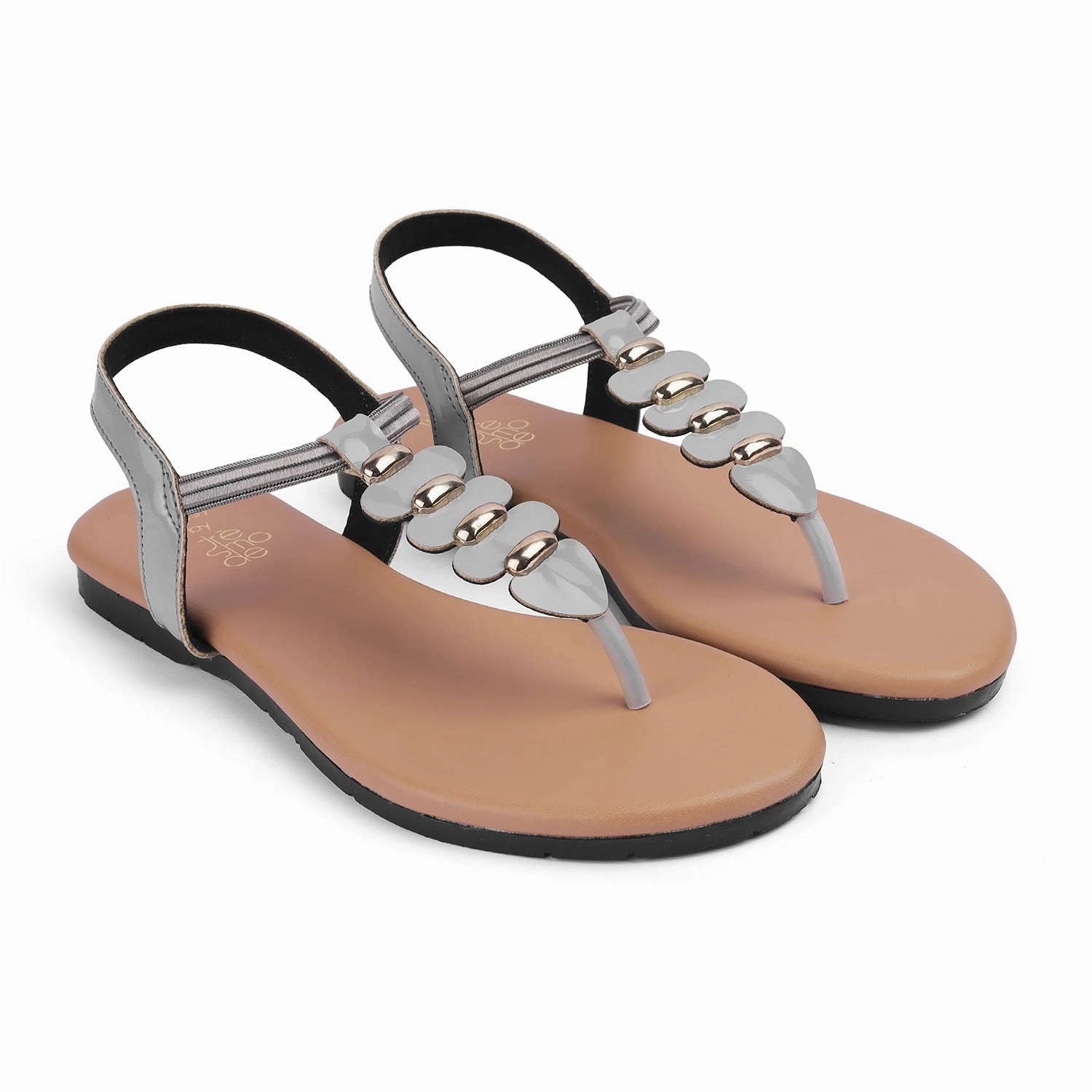 The Velencia TMS-3 Grey Women's Casual Flats Tresmode China Flat Shoes