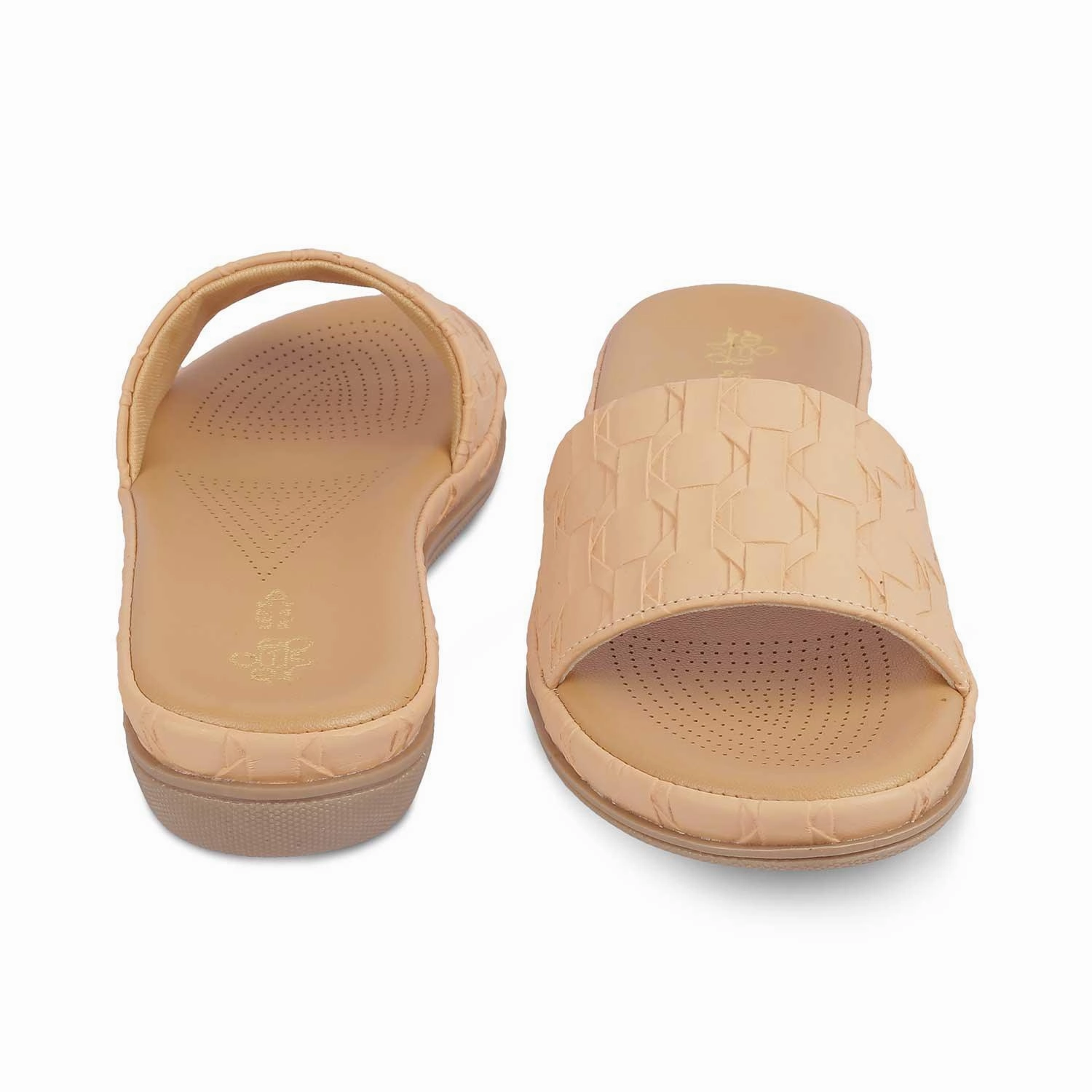 The Vienna Beige Women's Casual Flats Tresmode Workout Shoes For Wide Flat Feet