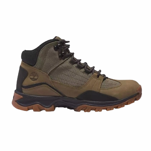 Timberland Men's Mt. Maddsen Mid Lace-Up Hiking Boot Shoes - Olive Nubuck Hiking Boots Vs Sandals