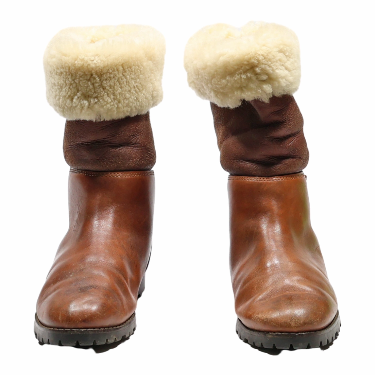 TIMBERLAND Snow Boots Brown Leather Womens UK 4 Ryka Briella Snow Boots