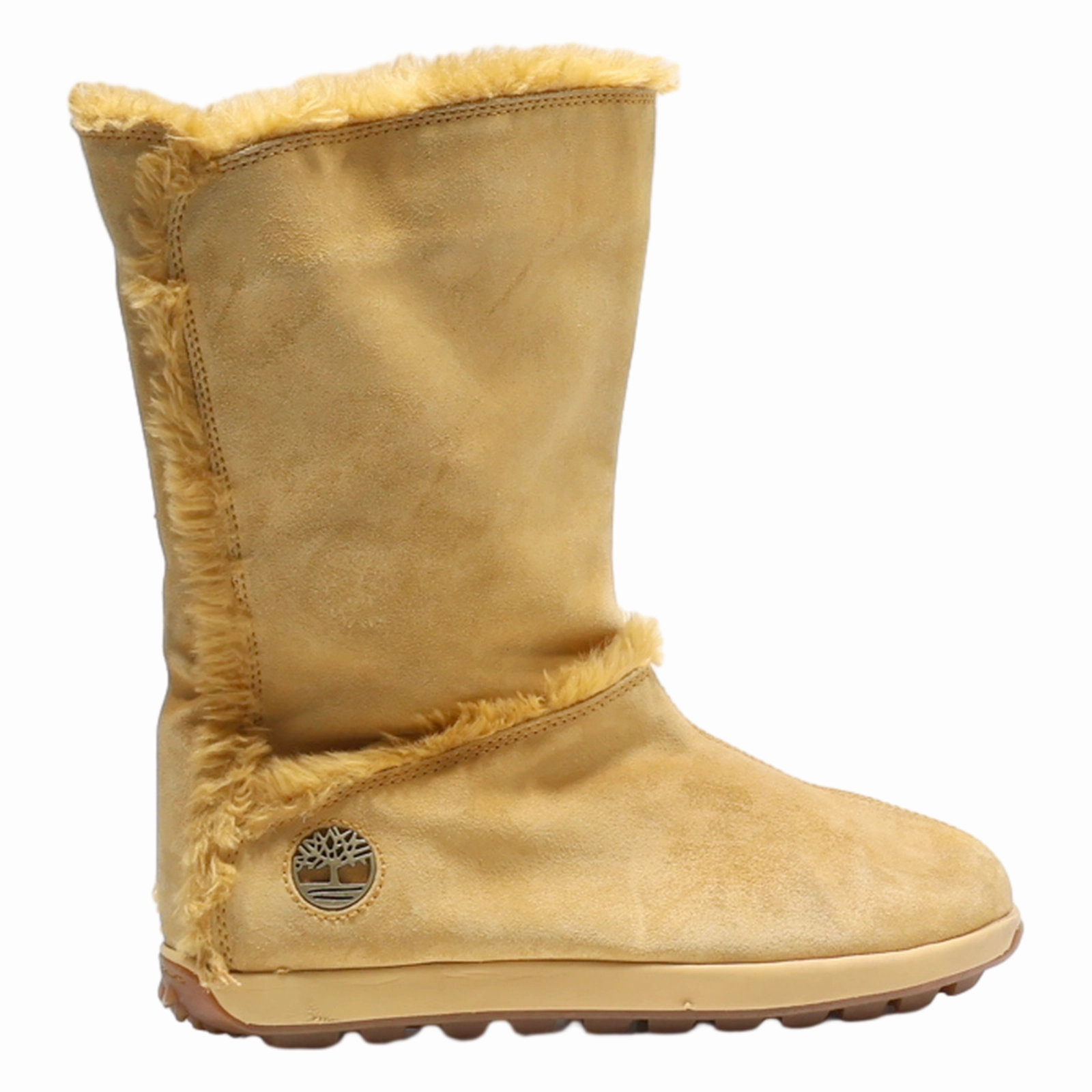 TIMBERLAND Snow Boots Brown Leather Womens UK 9 Narrow Calf Snow Boots