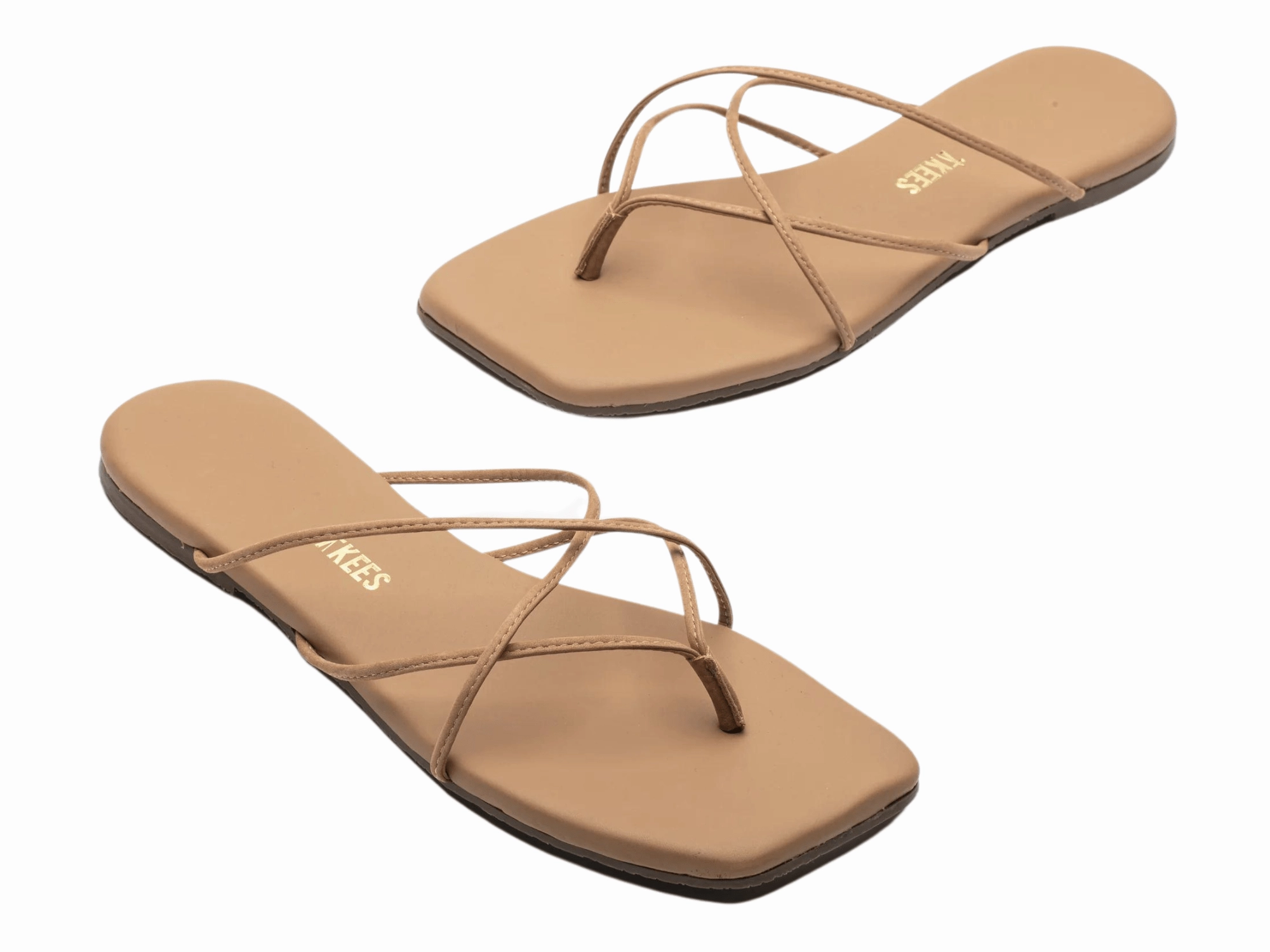 Square Toe Elle Best Vegan Flip Flops