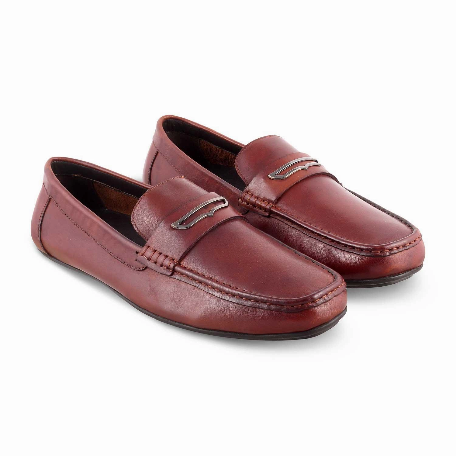 70's Loafers The Yodry Tan Men's Leather Driving Loafers Tresmode