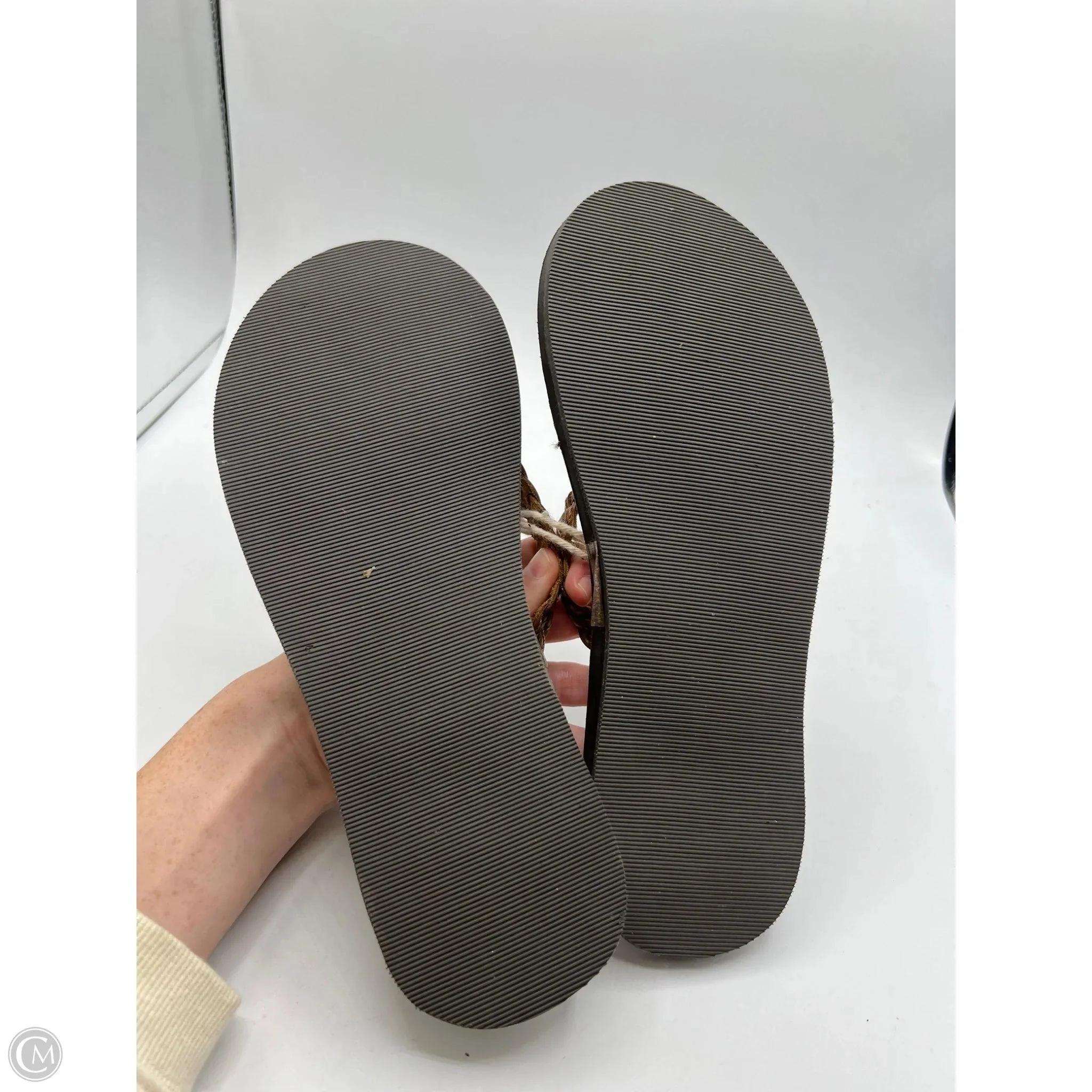 Sandals Flip Flops By American Eagle In Brown, Size: 9 Islander Flip Flops