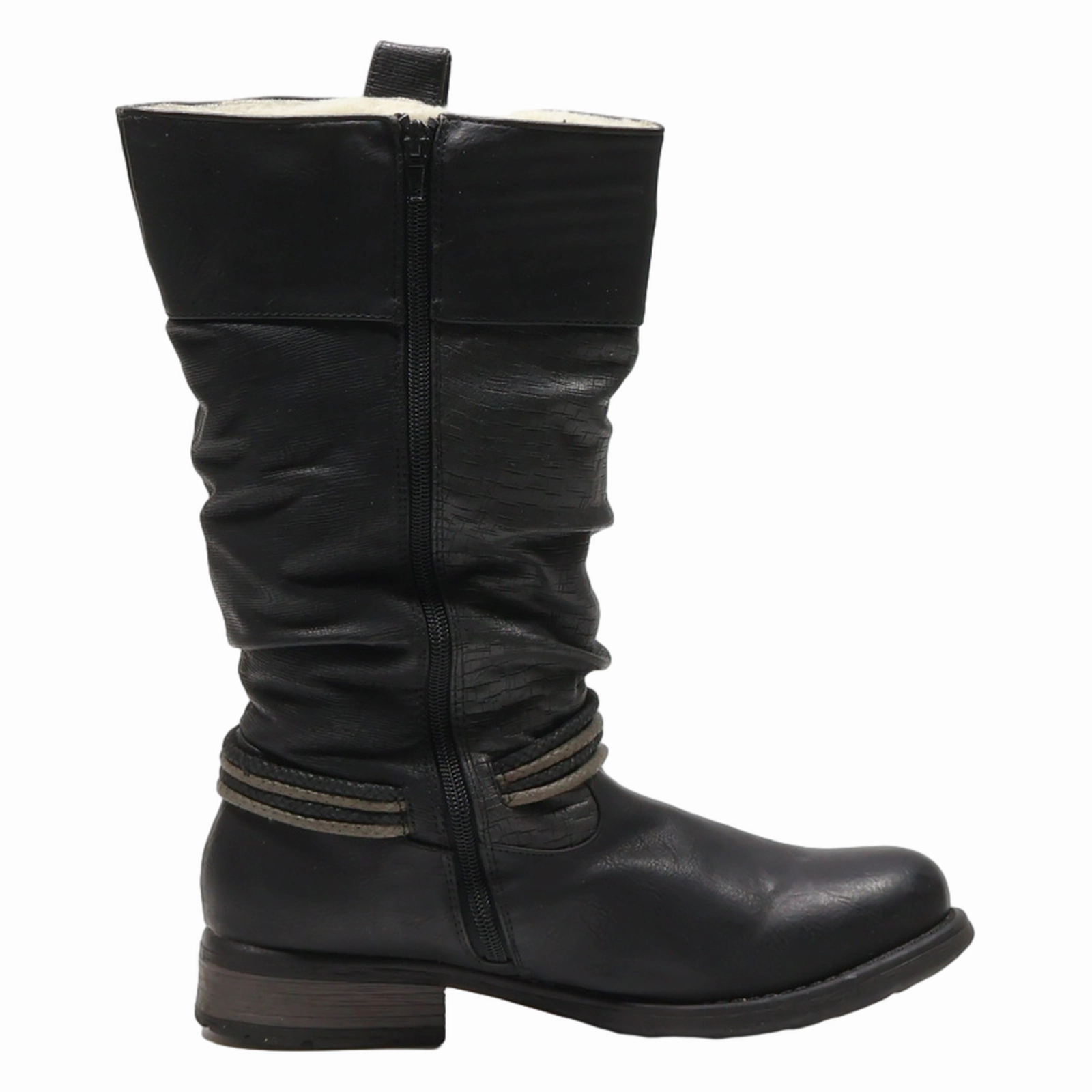 Marni Snow Boots RIEKER Snow Boots Black Synthetic Womens UK 7