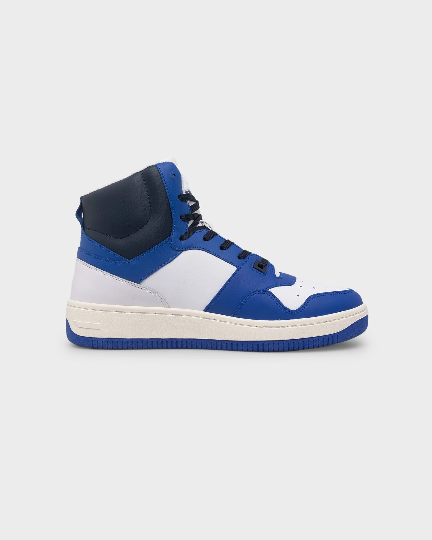 Best Basketball Shoes For Under $60 Tommy Jeans Mid Cut Basketball Trainers Ultra Blue
