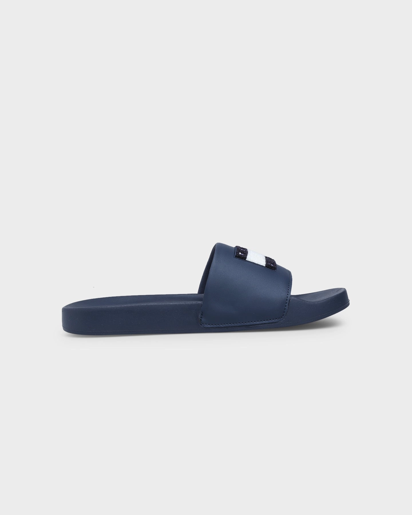 Tommy Jeans Towelling Flag Pool Slides Twilight Navy Indian Slippers