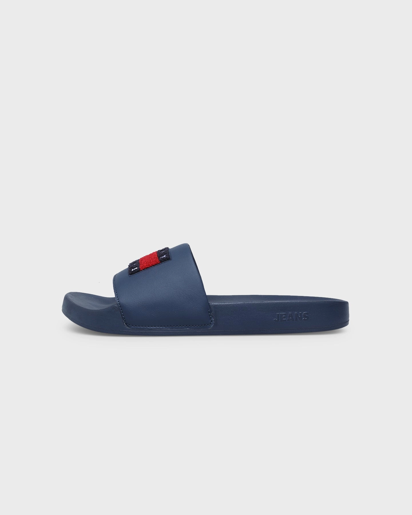 Vance Slippers Tommy Jeans Towelling Flag Pool Slides Twilight Navy