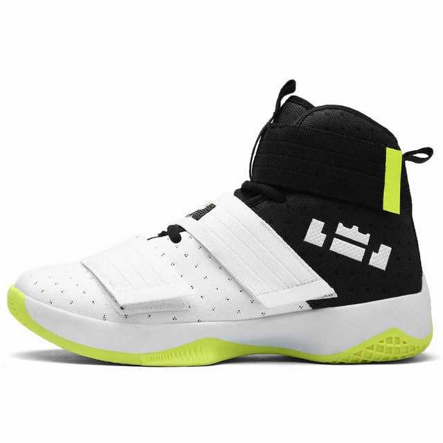 Basketball Shoes High Top Athletic Sneakers Male Anti-slip Shoes Gym Women Damping Comfortable Basketball Training Shoes Unisex