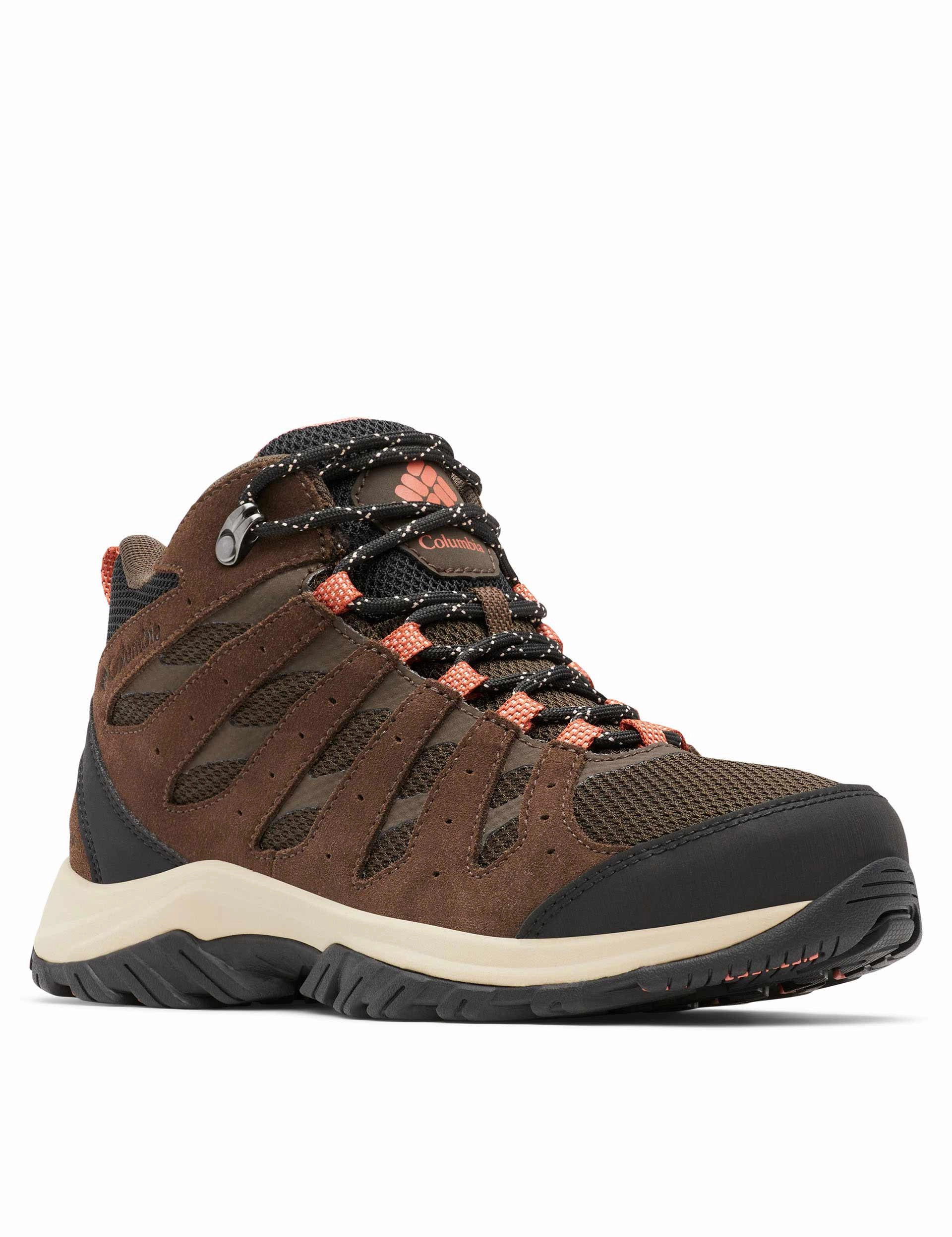 Redmond III Mid Waterproof Walking Boot - Cordovan/Dark Coral Cloud Hiking Boots