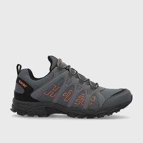 Hi-Tec Mens Warrior Outdoor Shoes Grey Trail Shoes Toe Box