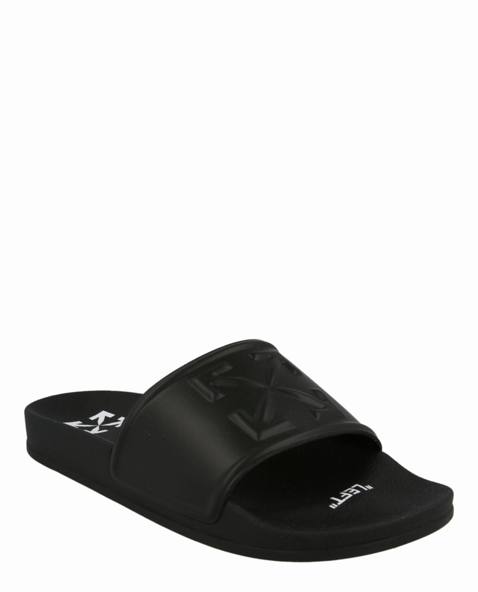 Arrow Pool Slides Fur Slippers