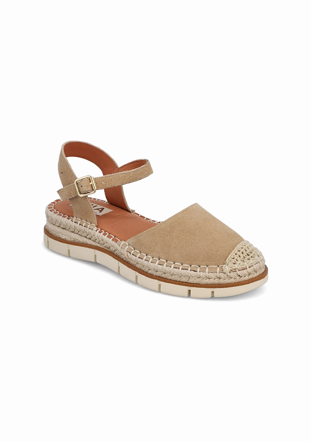 VERONA - NATURAL Saint Laurent Embroidered Espadrilles In Canvas
