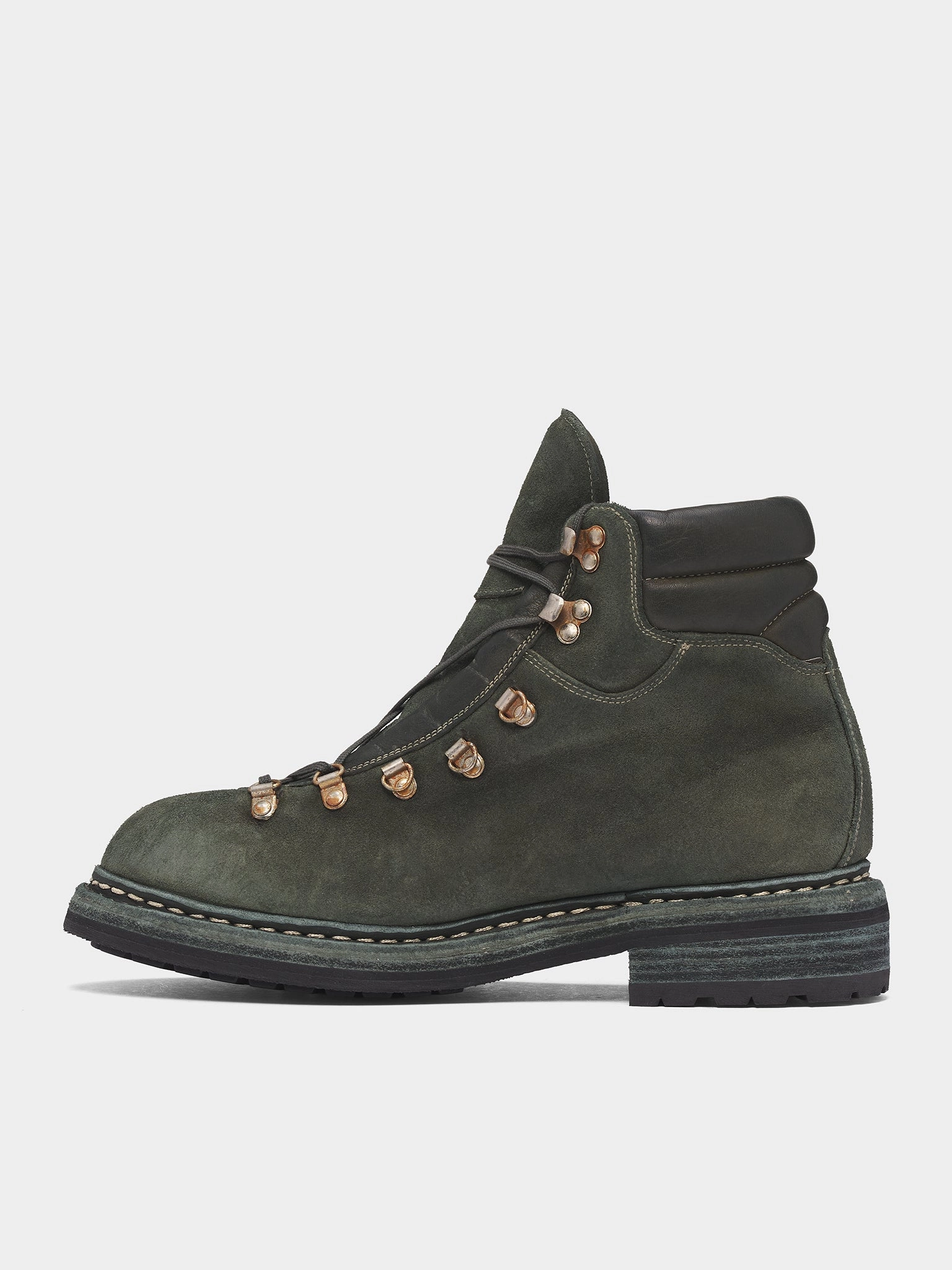 Skinny Leg Boots Online Green 19M Reverse Calf Hiking Boots (19M-CALF-REVERSE-CV31T-OLIVE-G)