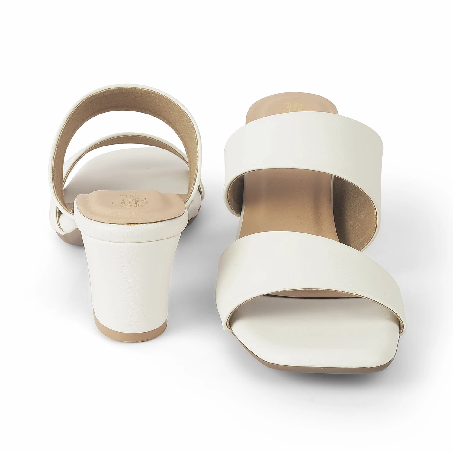 Sandals Yoga Tresmode Dejvice White Women's Casual Block Heel Sandals