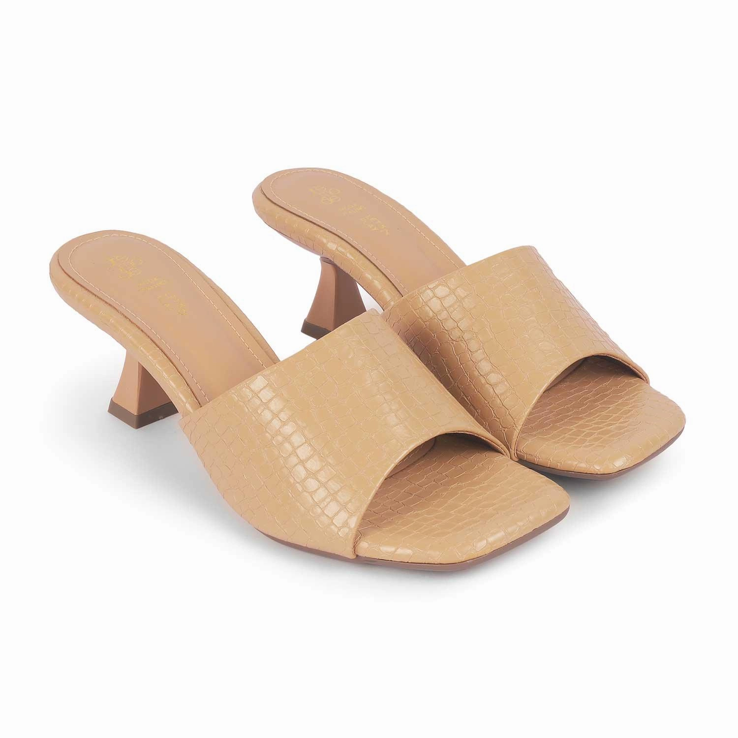 Sandals Ochi Rios Tresmode Bray Beige Women's Casual Heel Sandals