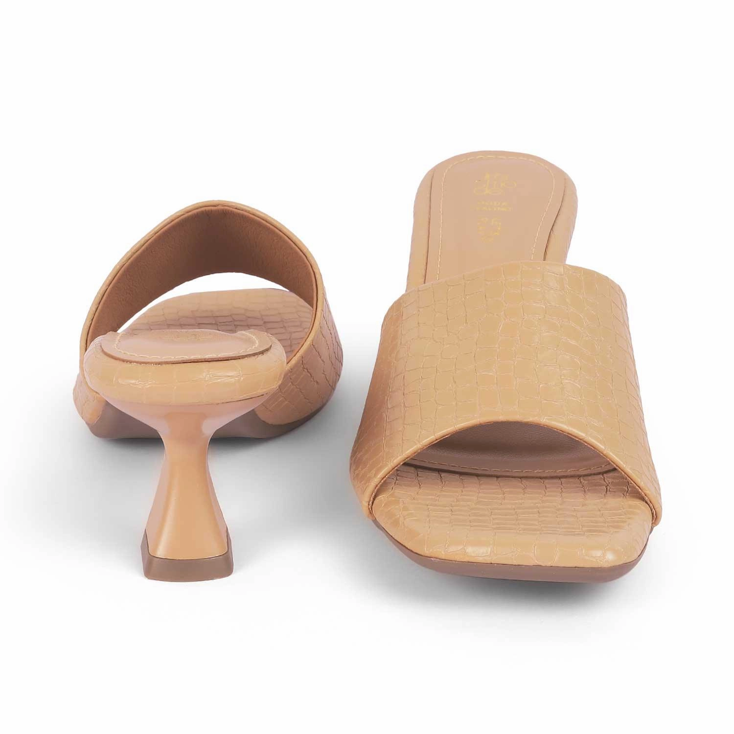 Jcrew Sandals Tresmode Bray Beige Women's Casual Heel Sandals