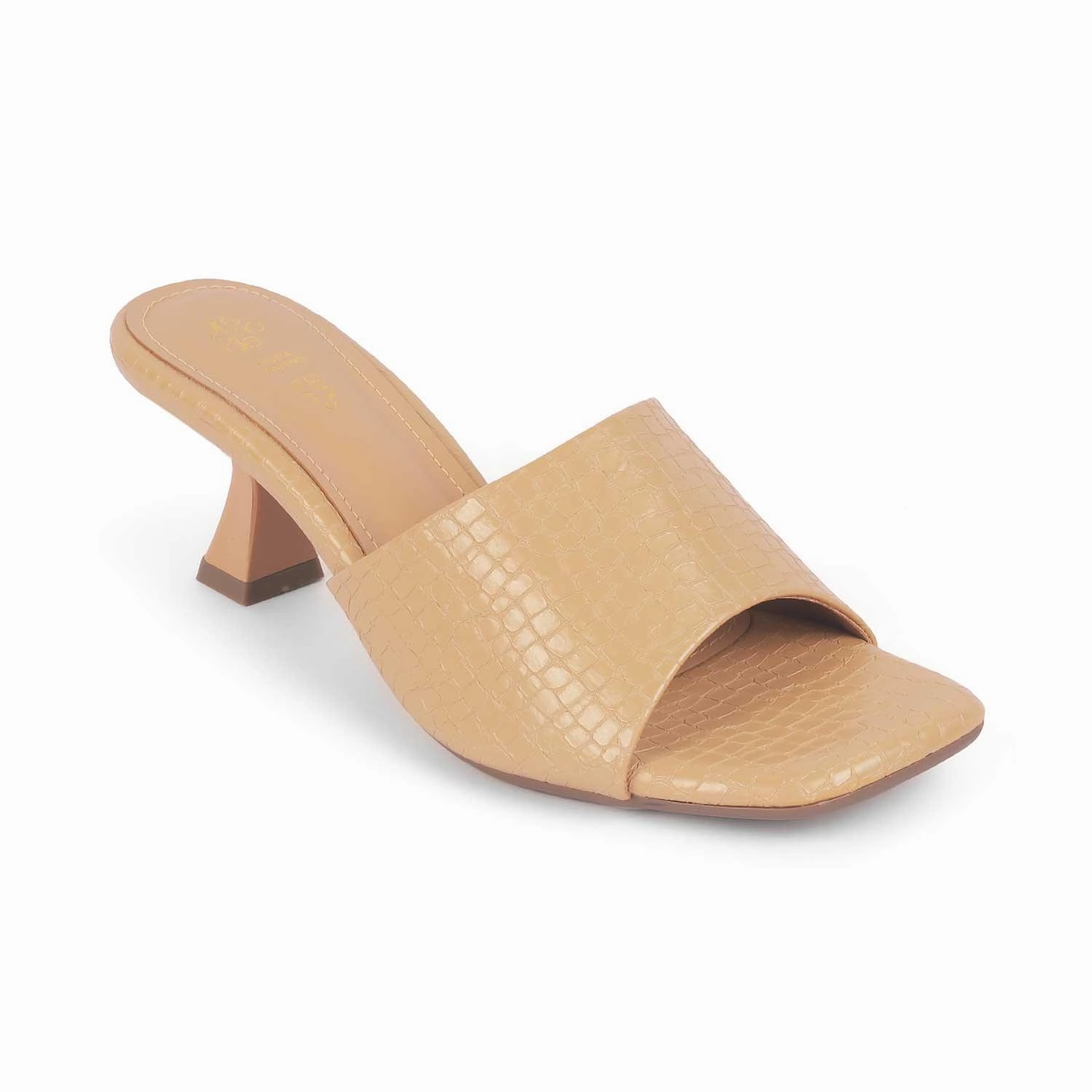 Tresmode Bray Beige Women's Casual Heel Sandals Separator Sandals