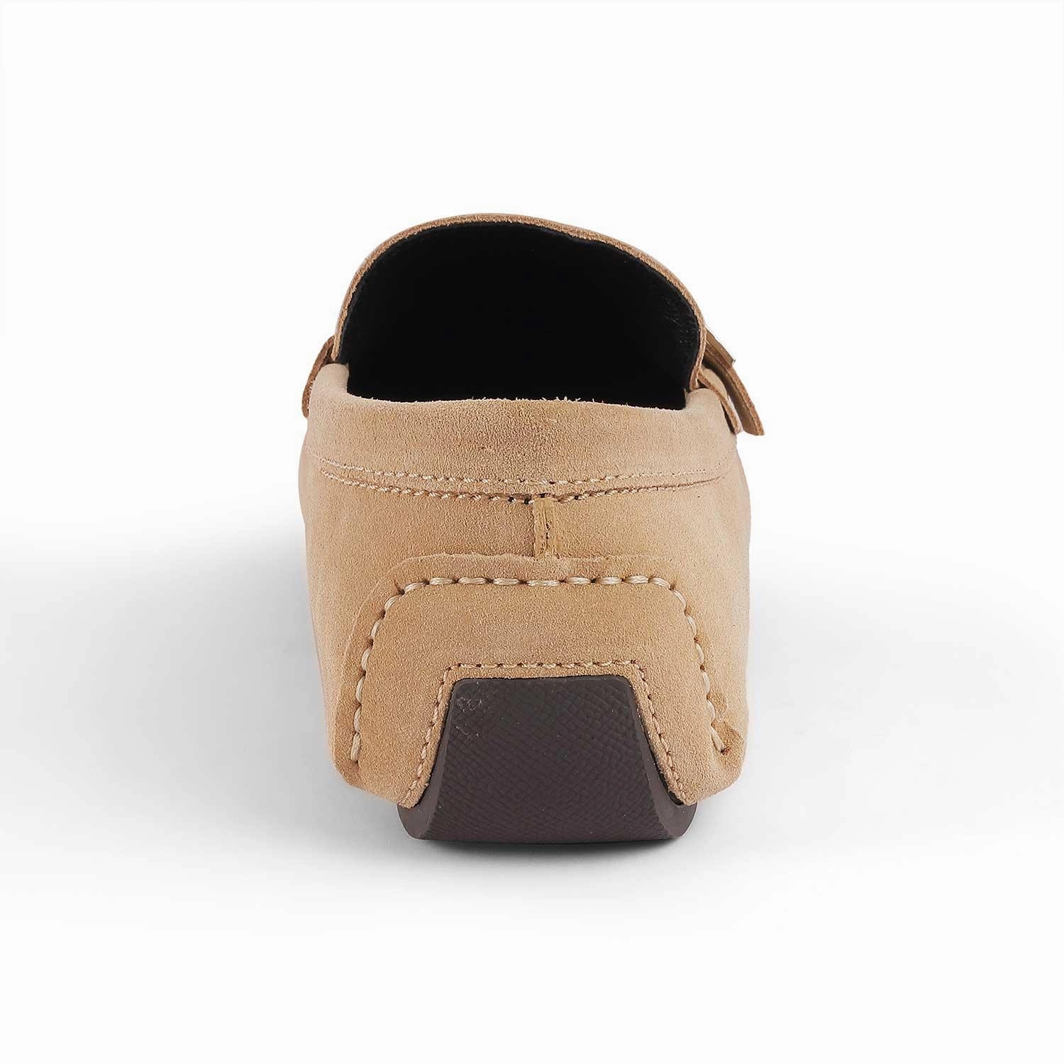 Ferragamo Sport Loafers Tresmode Campin Beige Men's Leather Driving Loafers