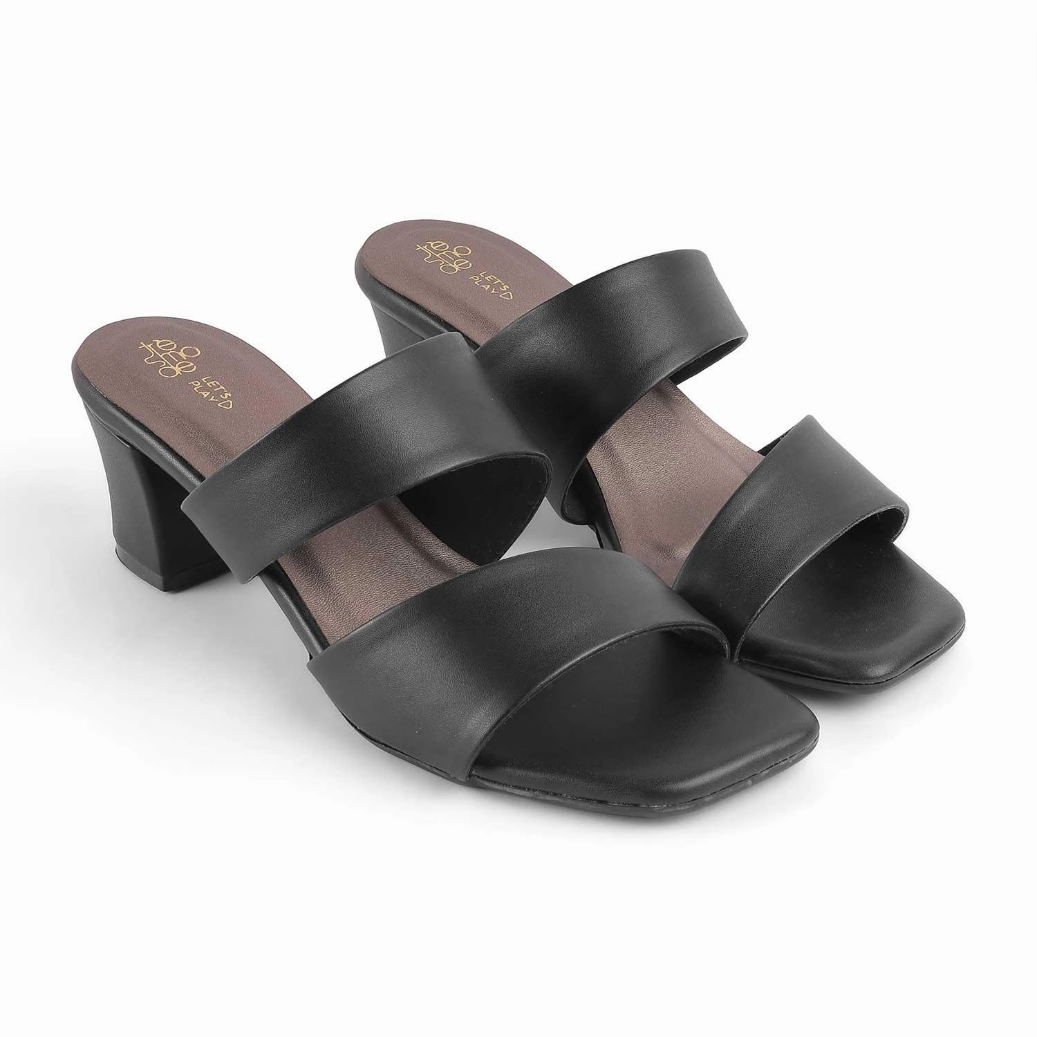 Freewaters Sandals Tresmode Dejvice Black Women's Casual Block Heel Sandals