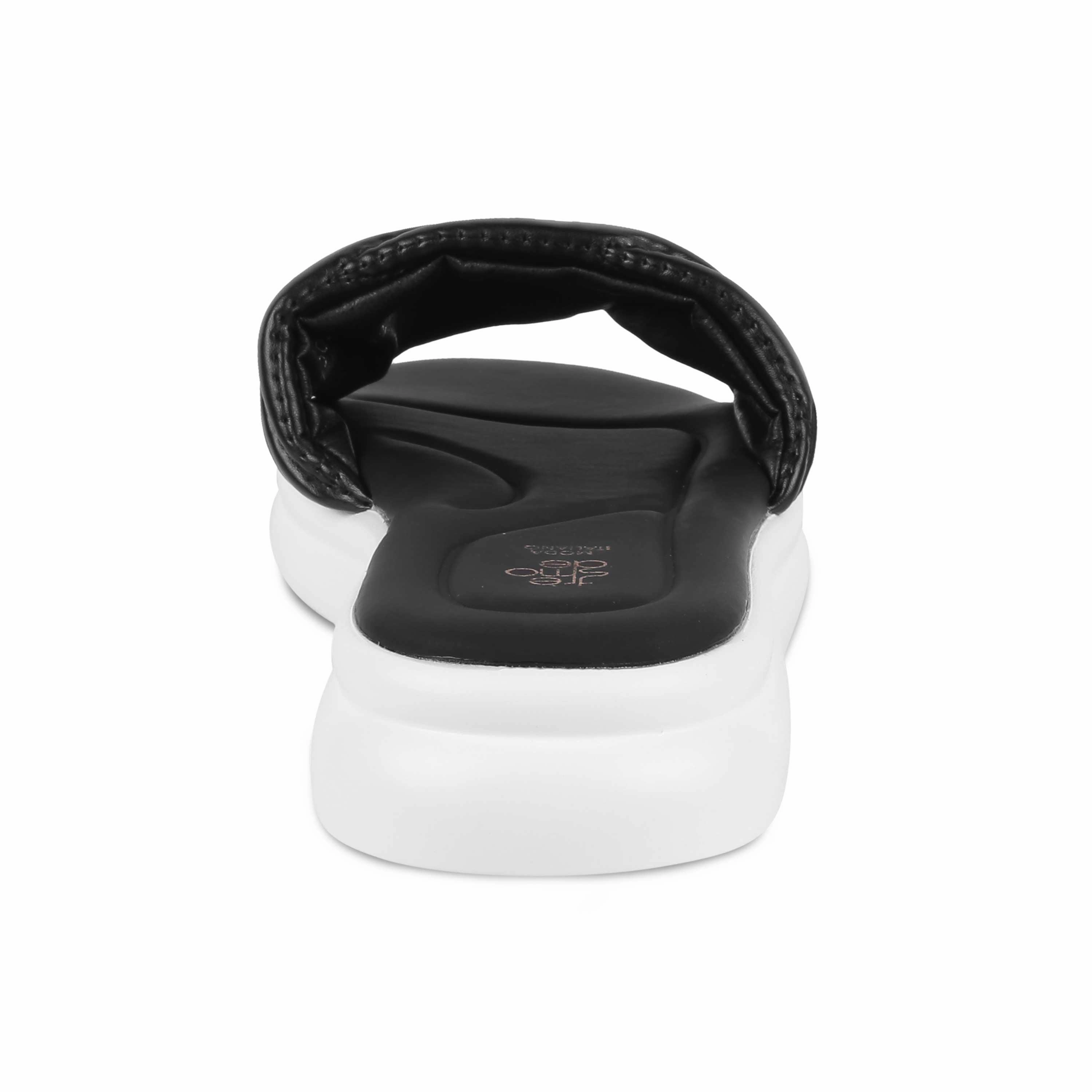 Spiked Flats Shoes Tresmode Flatform Black Women's Casual Platform Flats