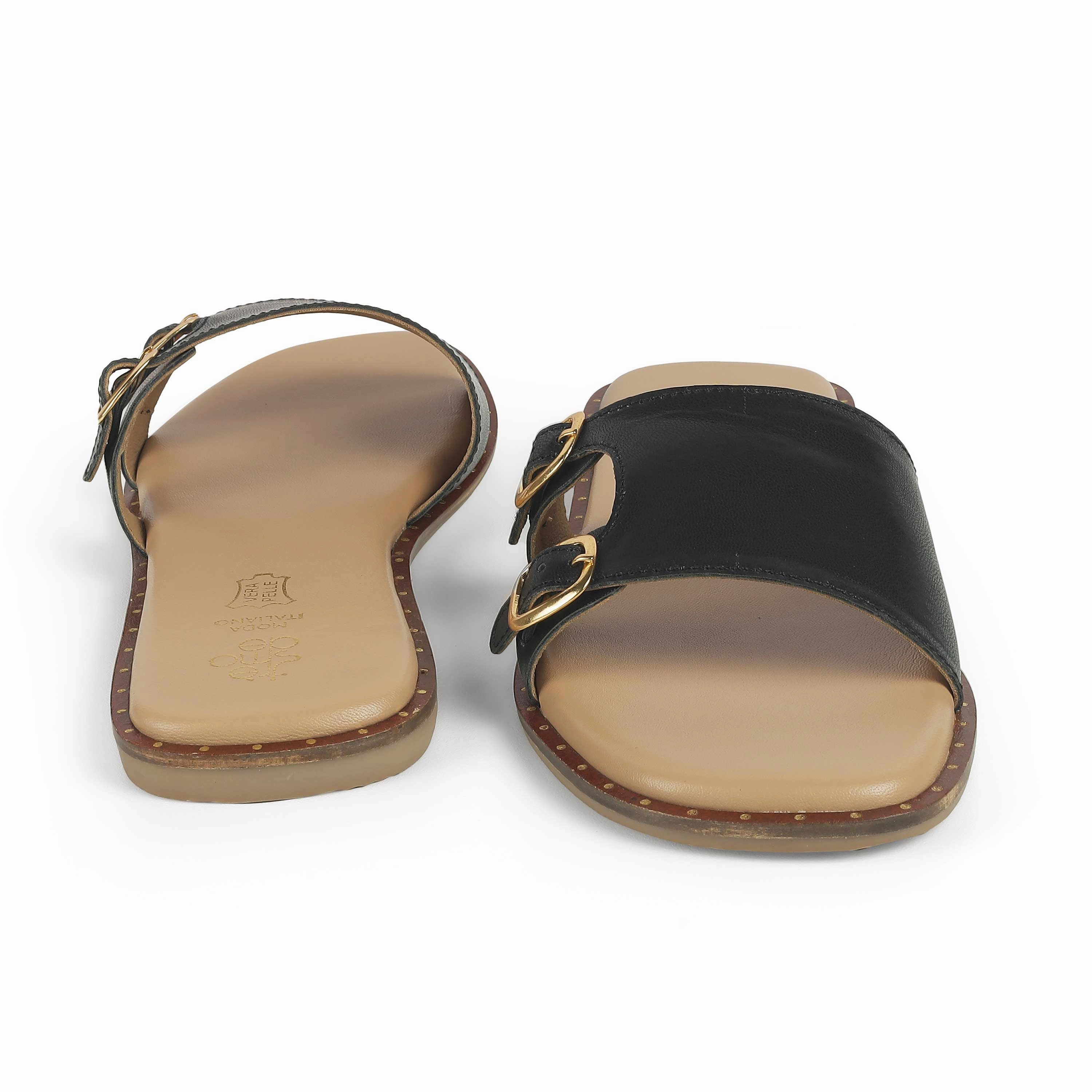 Tresmode Frati Black Women's Casual Flats Suede Flats Shoes