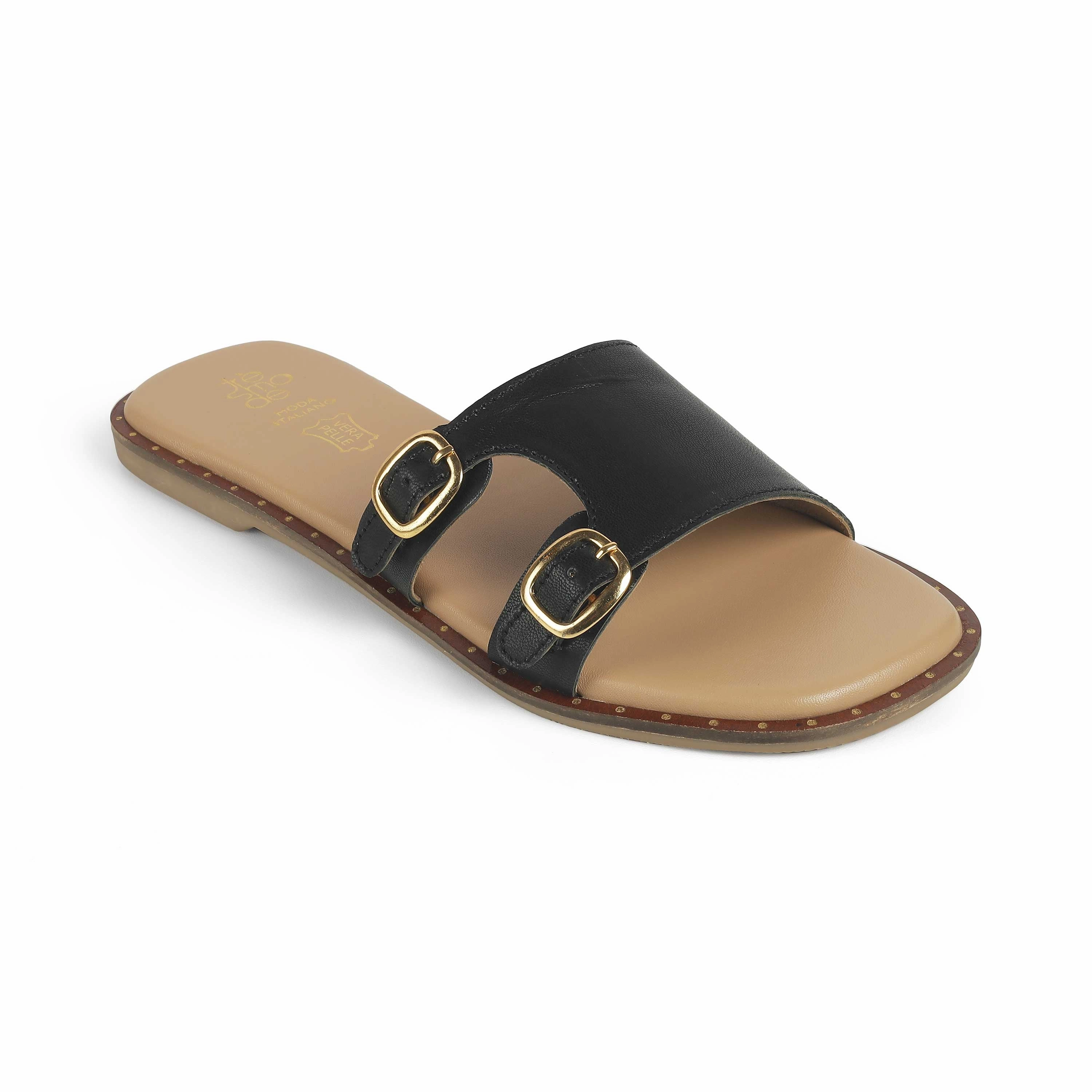 Tresmode Frati Black Women's Casual Flats Flat Mountain Bike Shoe