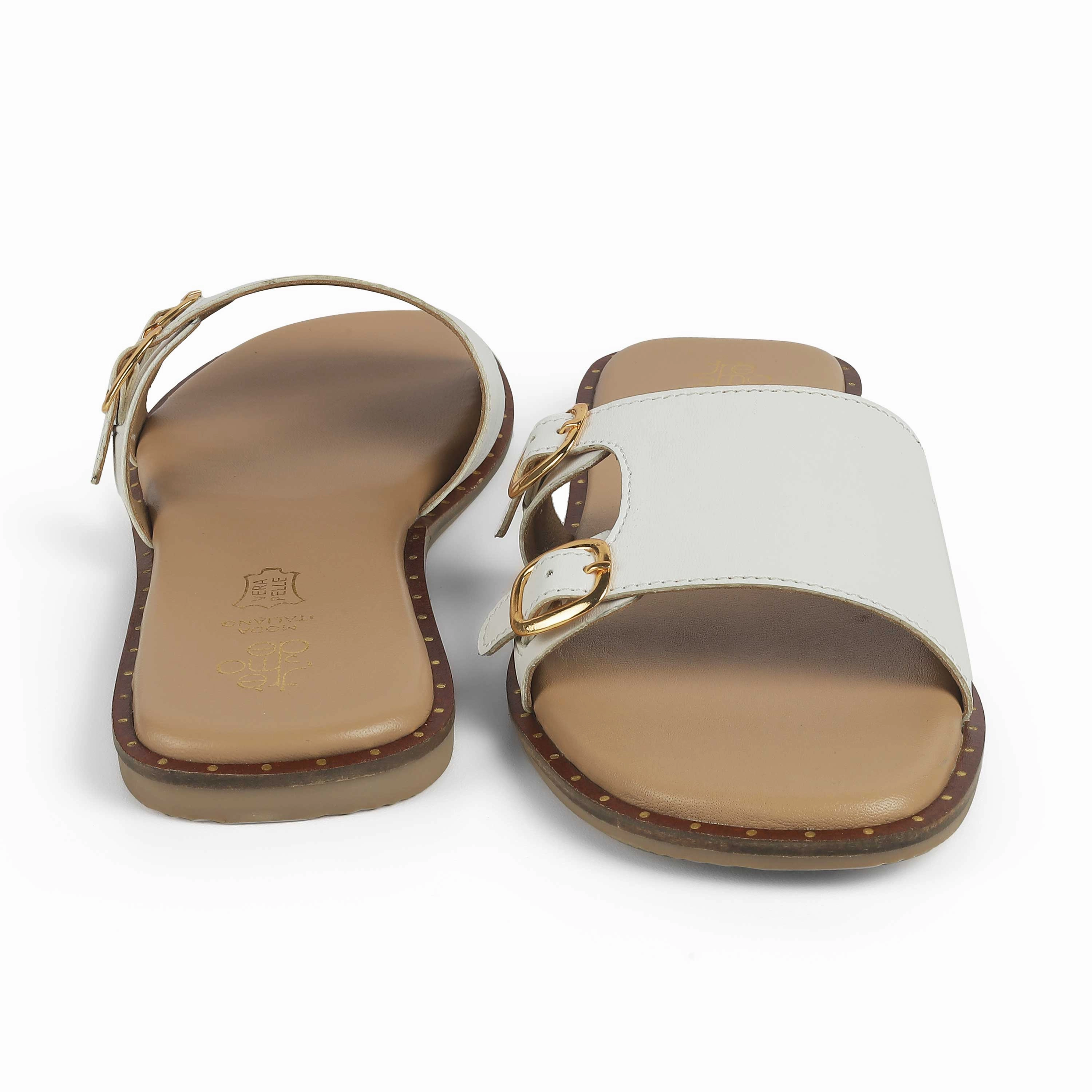 Tresmode Frati White Women's Casual Flats Calf Pain After Wearing Flat Shoes