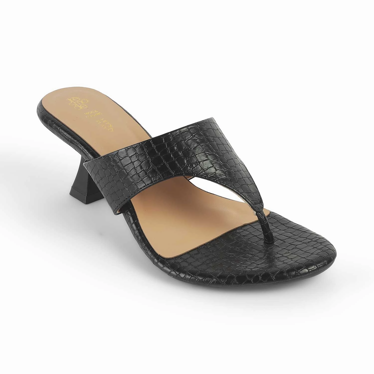 Sandals That Cover Toes Tresmode Helene Black Women's Dress Heel Sandals