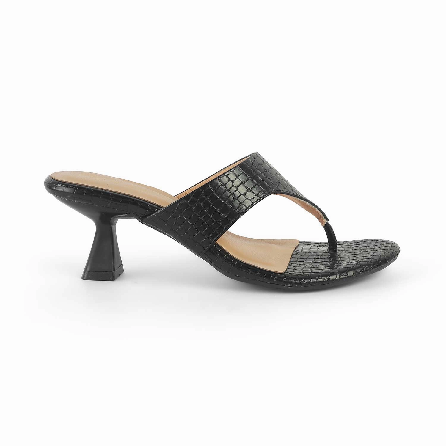Sandals With Platform Tresmode Helene Black Women's Dress Heel Sandals