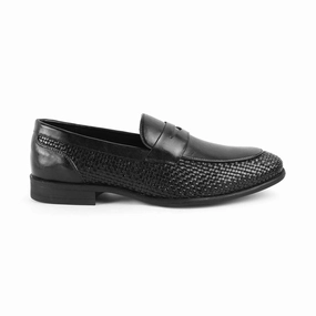 Infant Gucci Loafers Tresmode Jim Black Men's Leather Penny Loafers