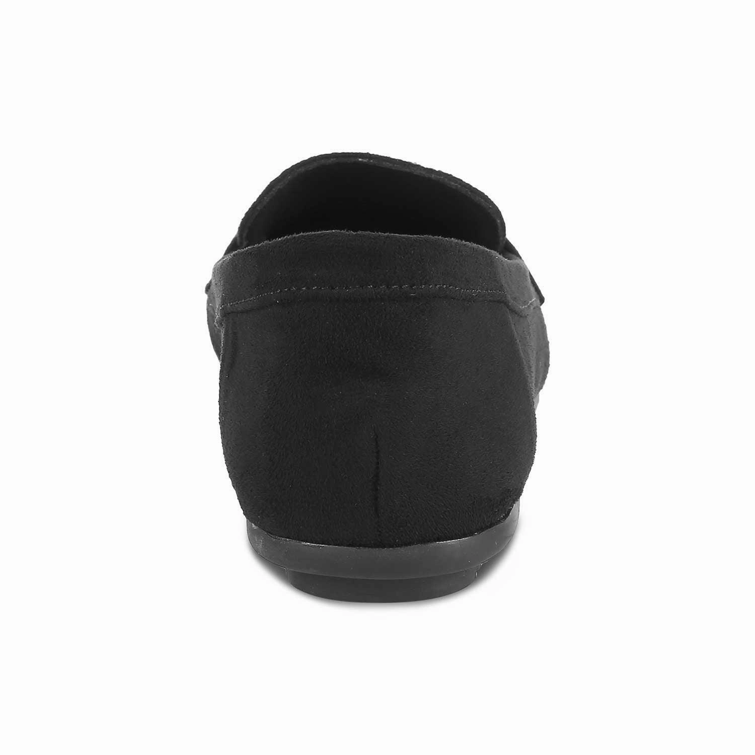 Supportive Loafers Tresmode Jonum Black Women's Dress Tassel Loafers