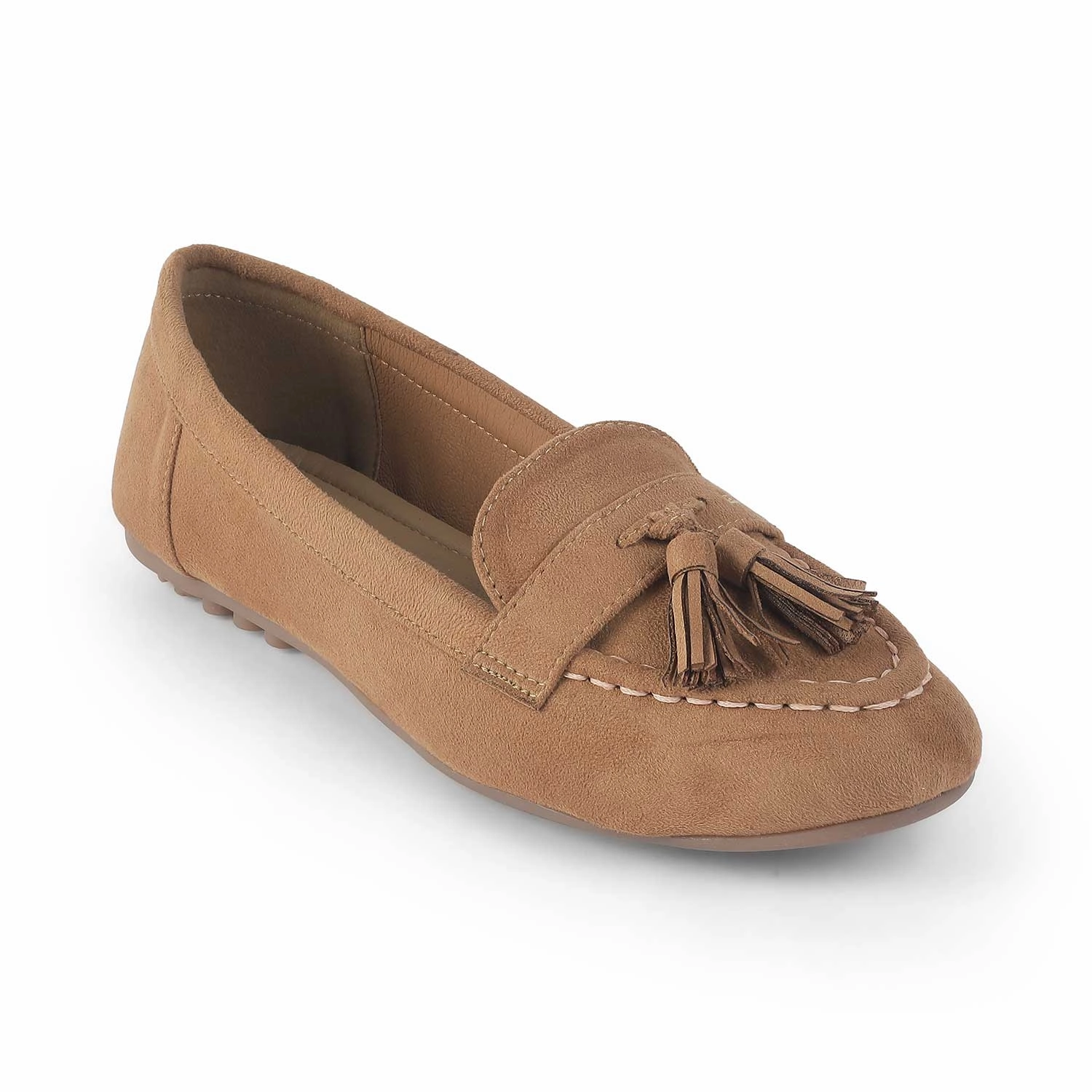 50s Penny Loafers Tresmode Jonum Camel Women's Dress Tassel Loafers