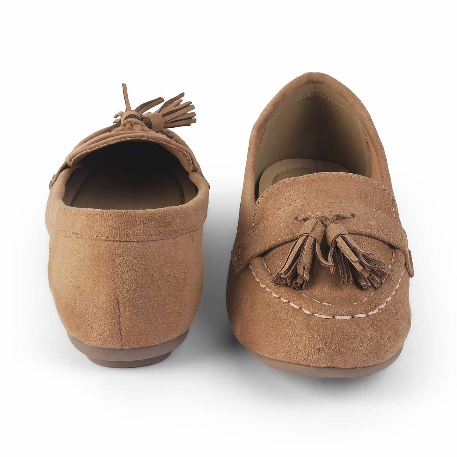 Tresmode Jonum Camel Women's Dress Tassel Loafers Loafers Brand