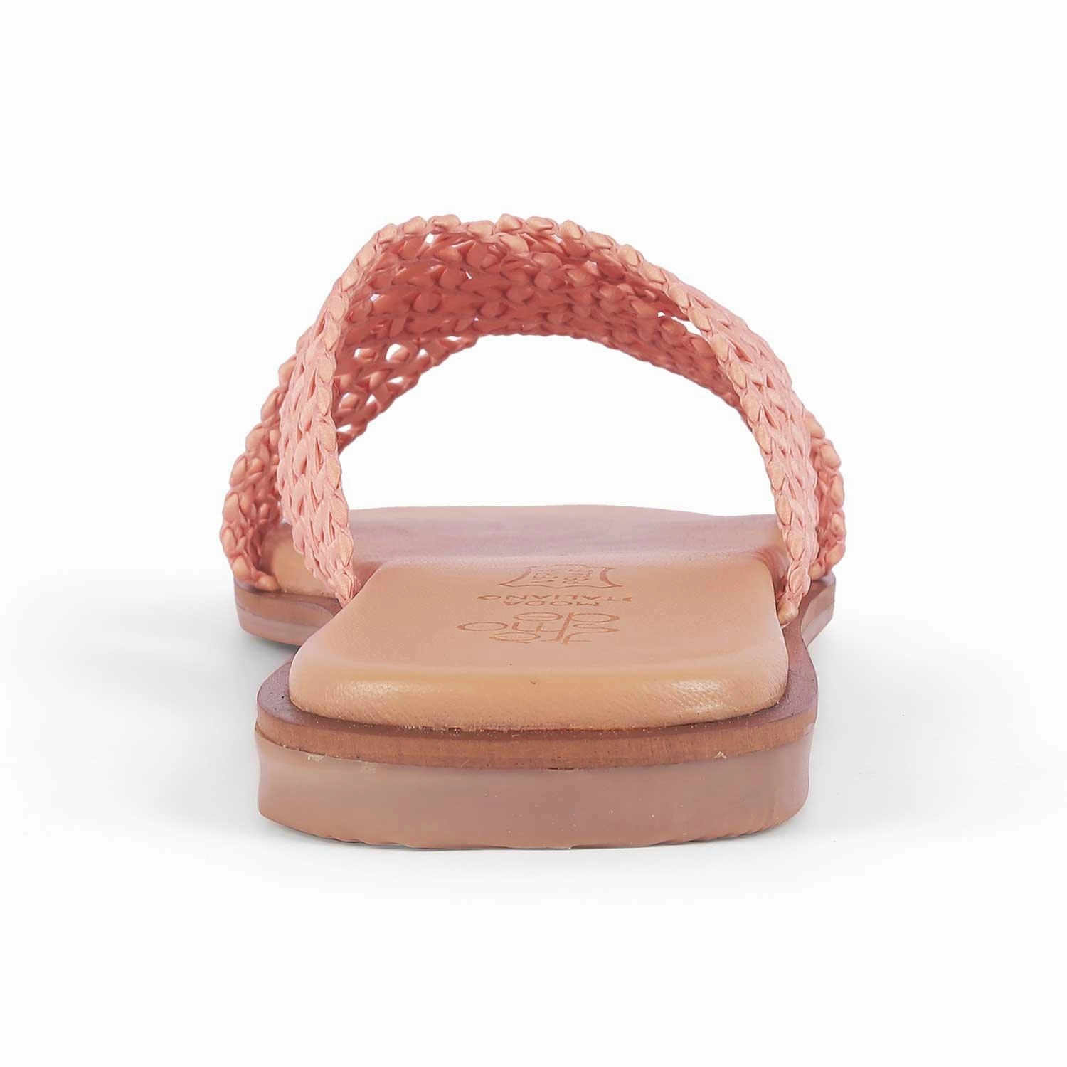 Tresmode Lace Pink Women's Dress Flats Knit Shoes Flats